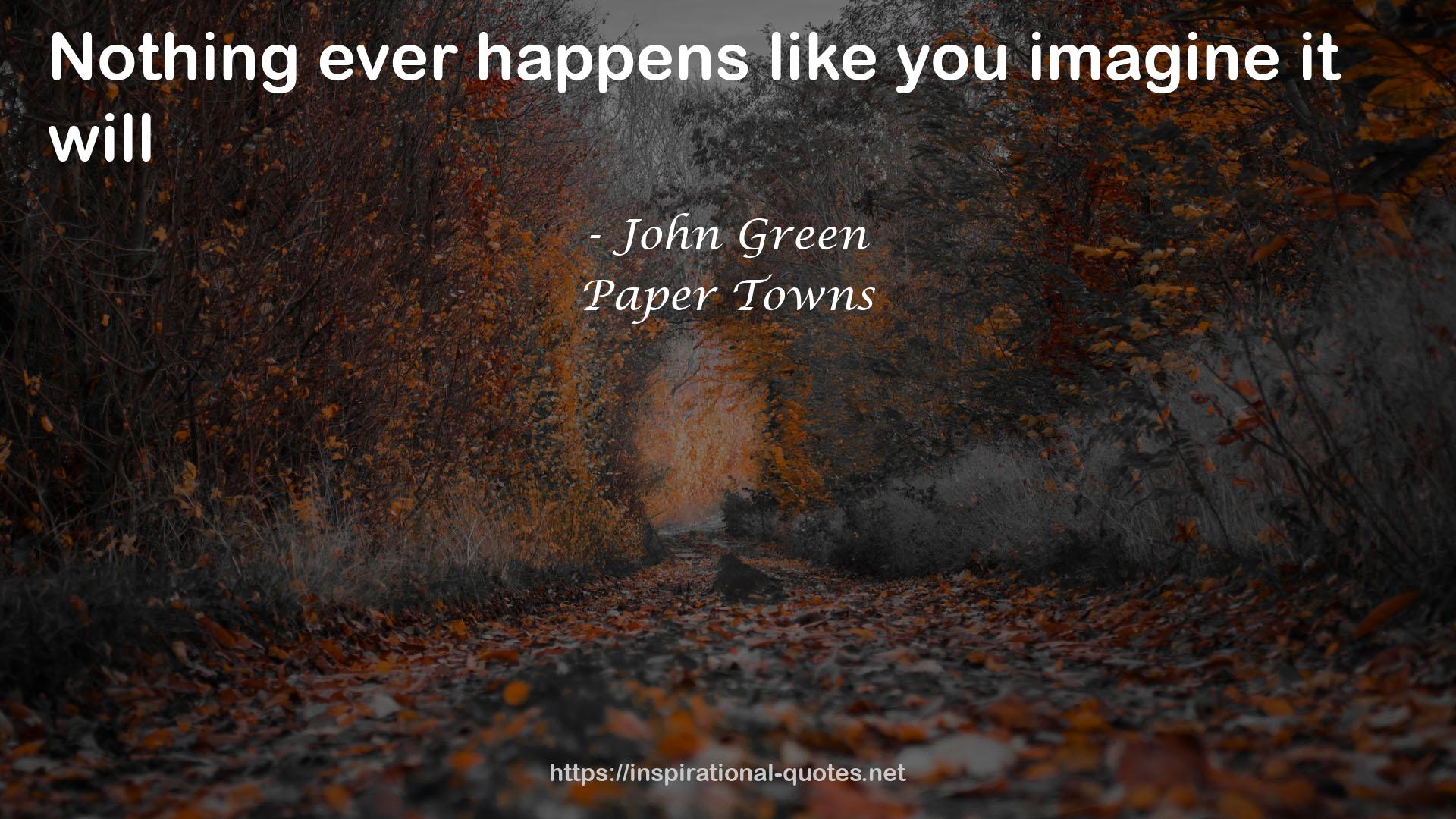 Paper Towns QUOTES