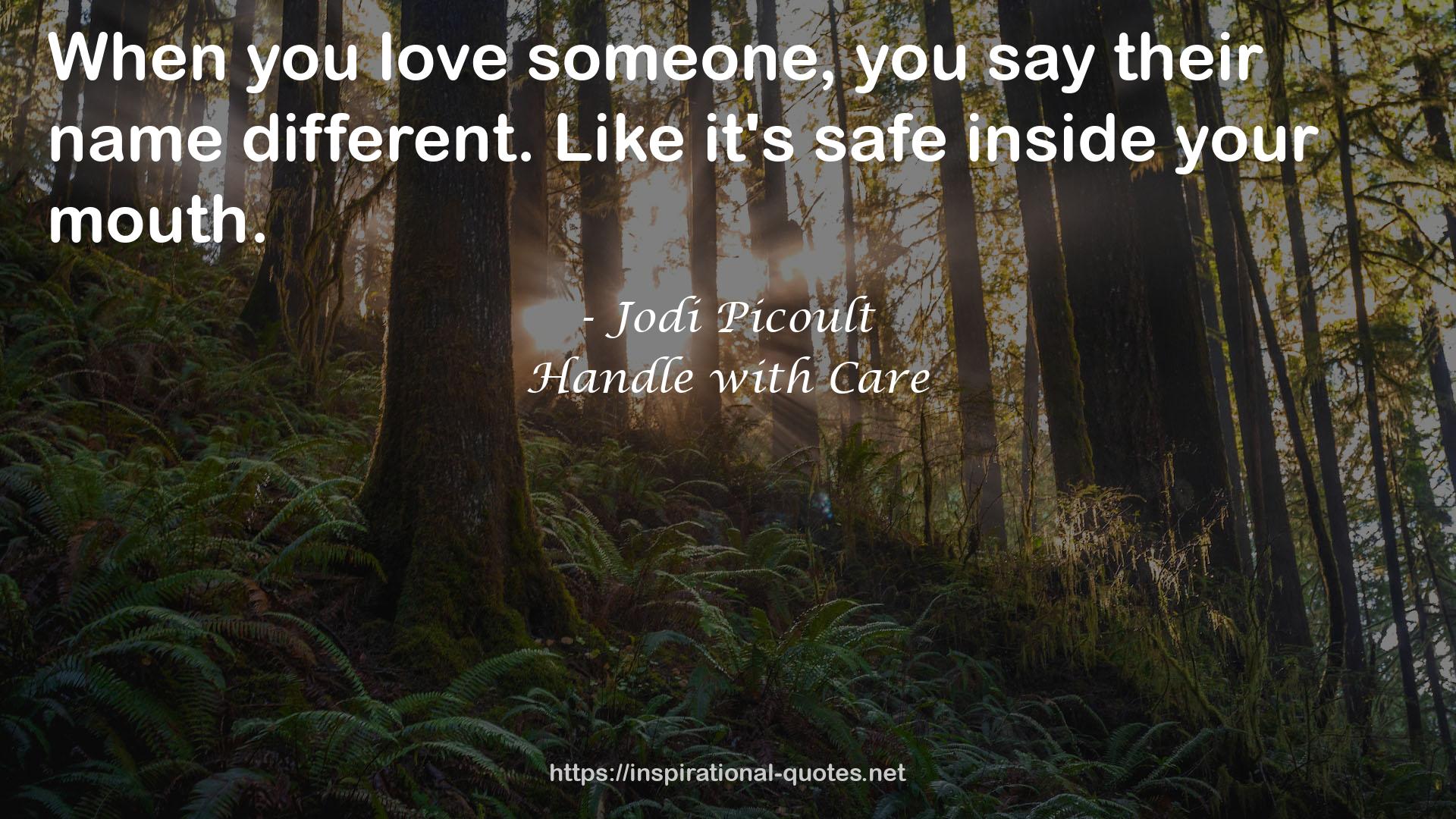 Handle with Care QUOTES