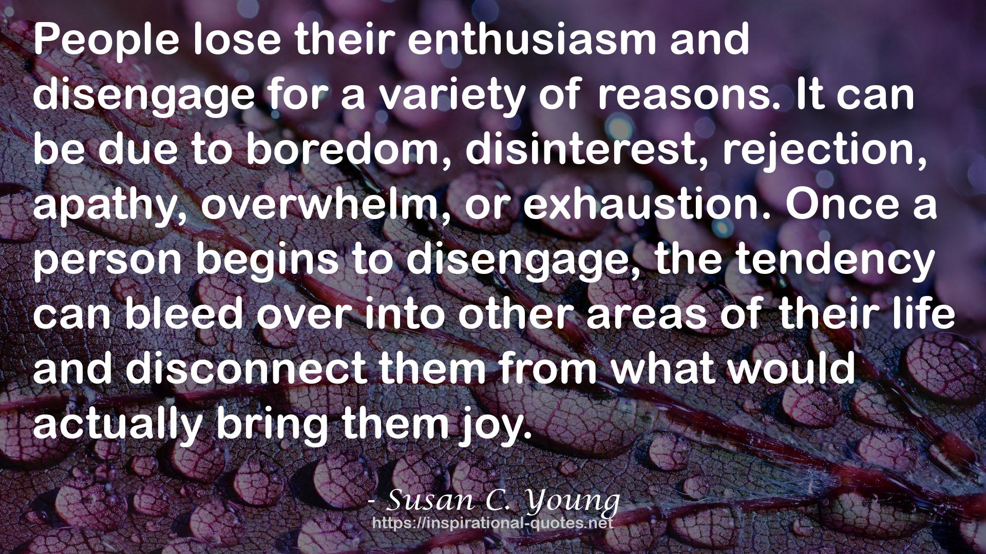 their enthusiasm  QUOTES