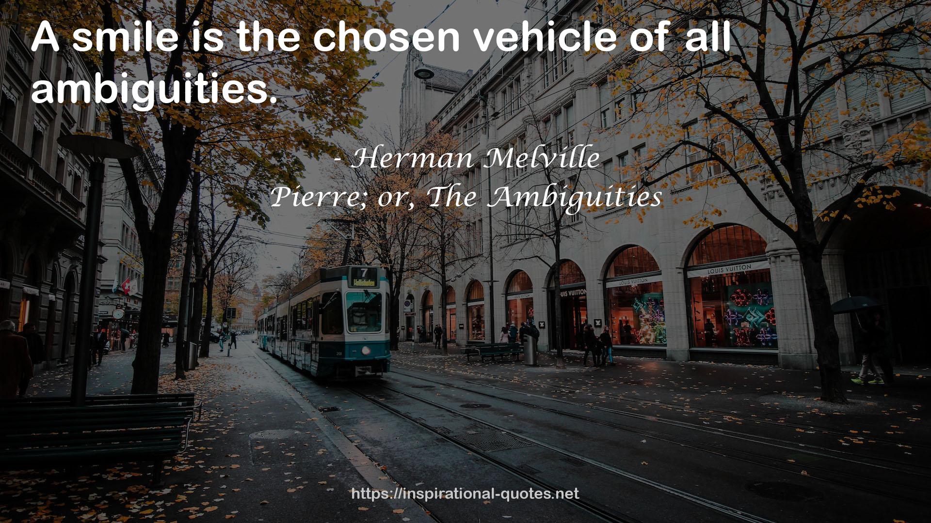 the chosen vehicle  QUOTES