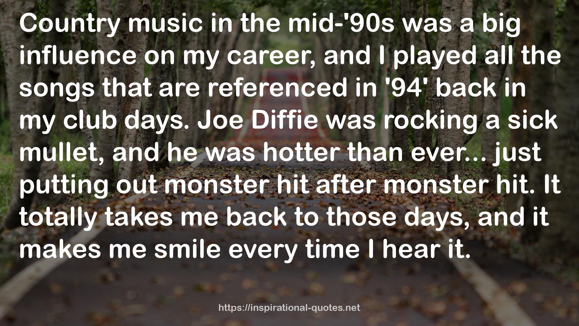 Joe Diffie  QUOTES