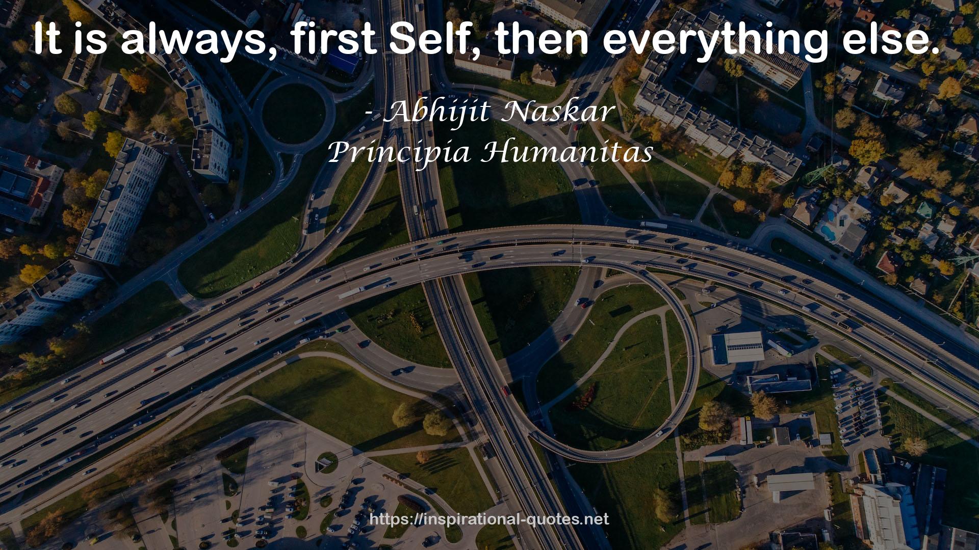 first Self  QUOTES