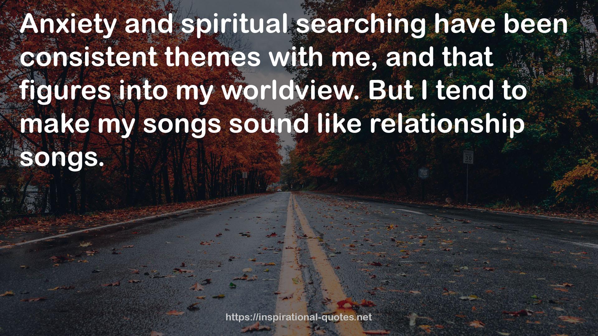 spiritual searching  QUOTES