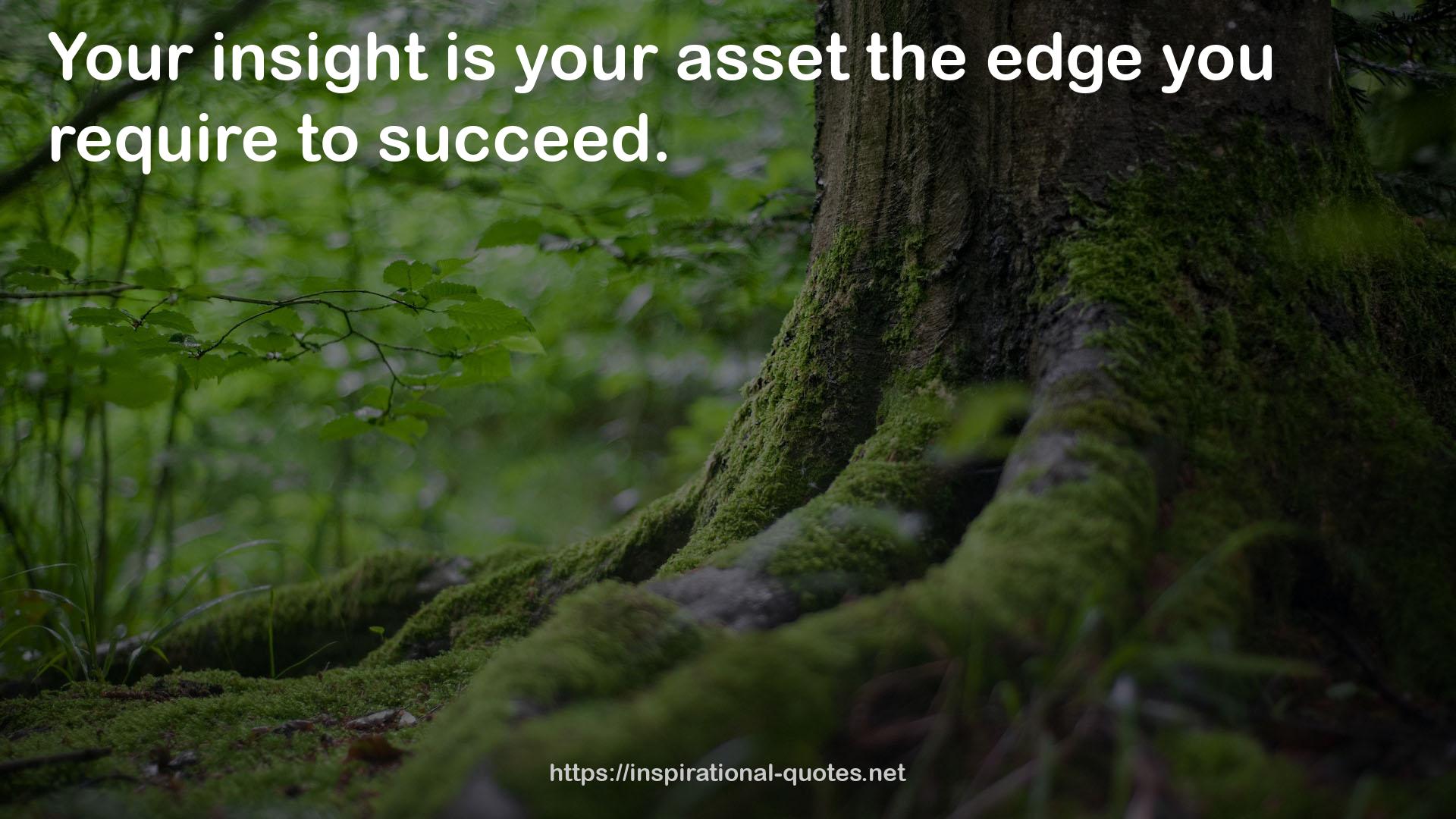 your asset  QUOTES