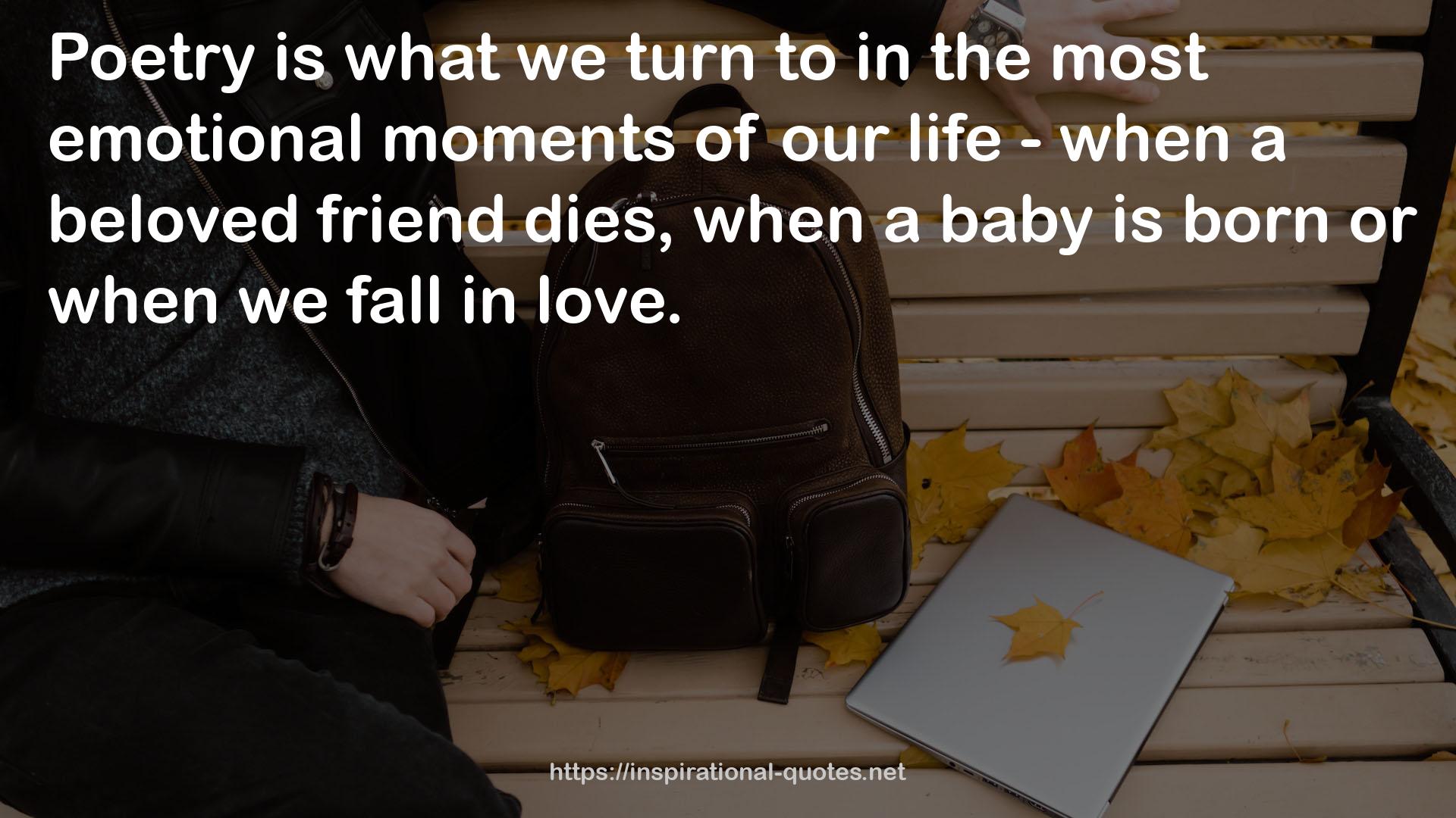 the most emotional moments  QUOTES