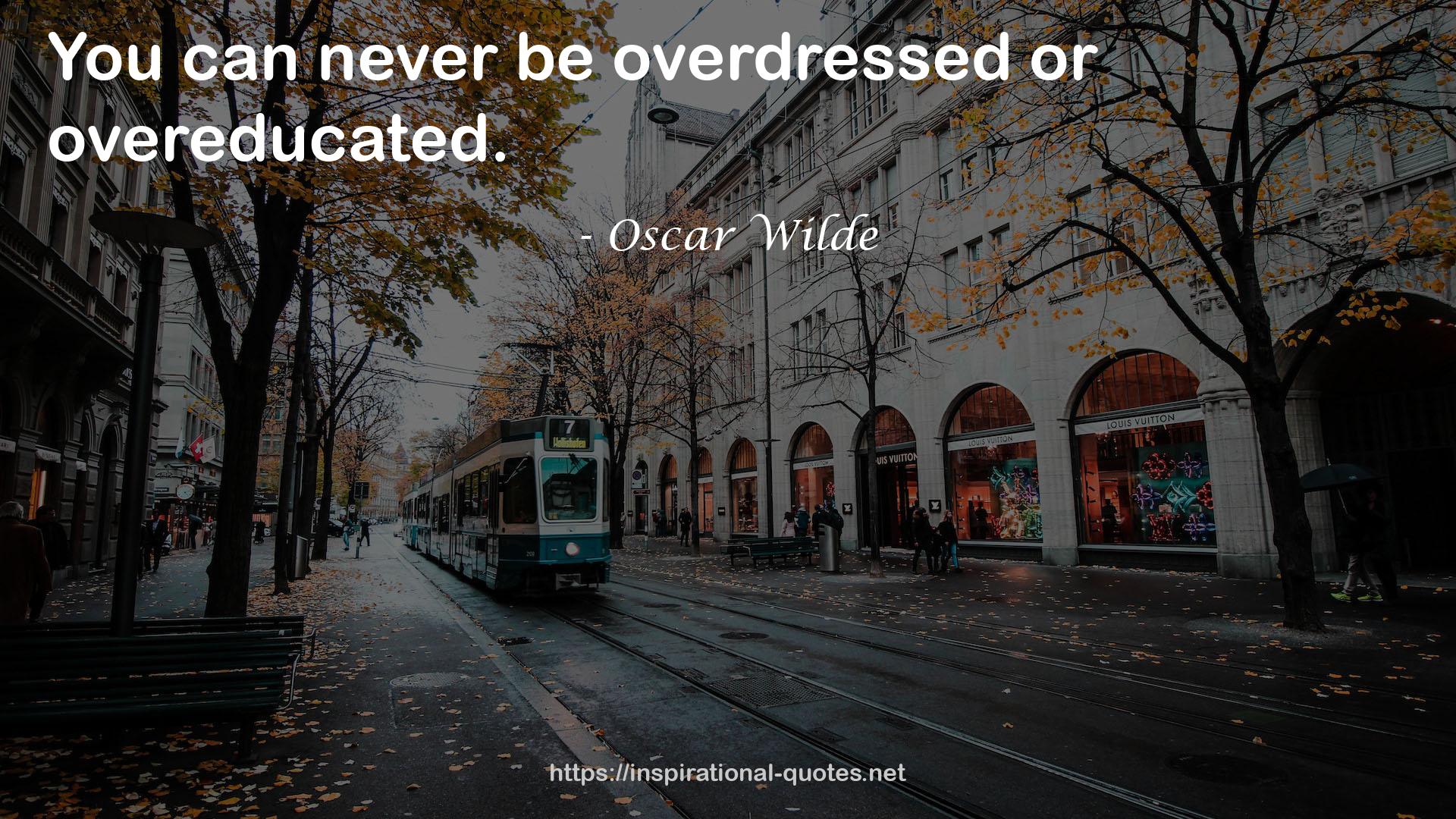 overdressed  QUOTES