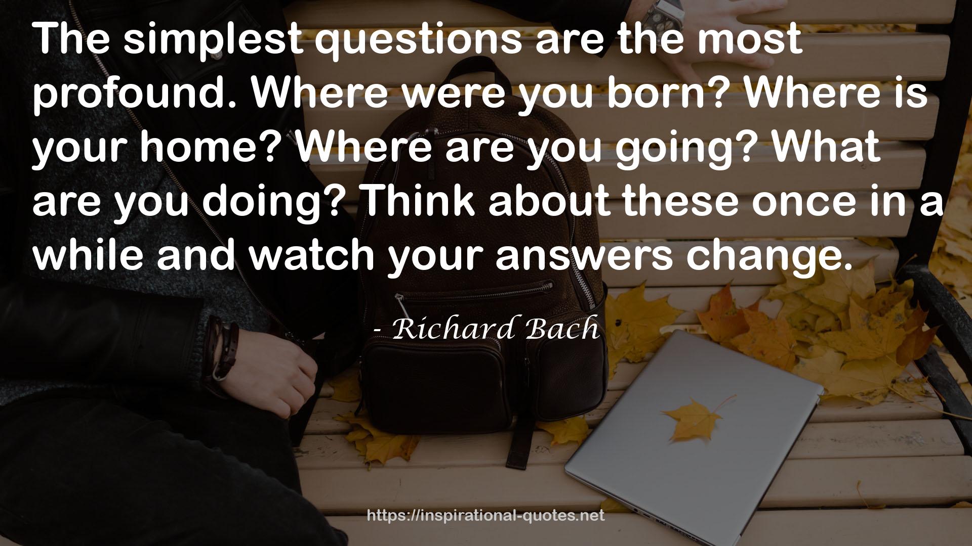 Richard Bach QUOTES