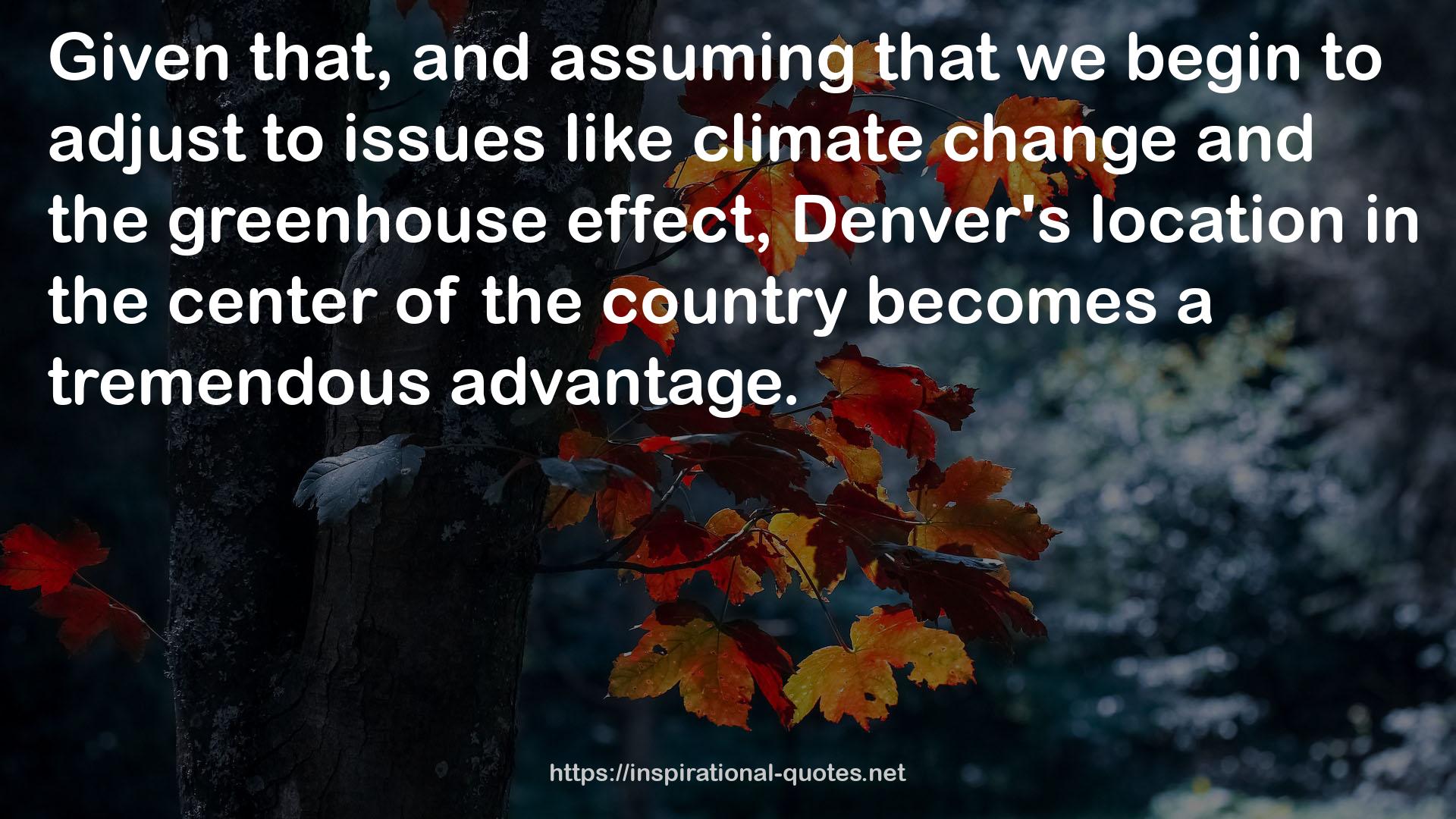 climate change  QUOTES