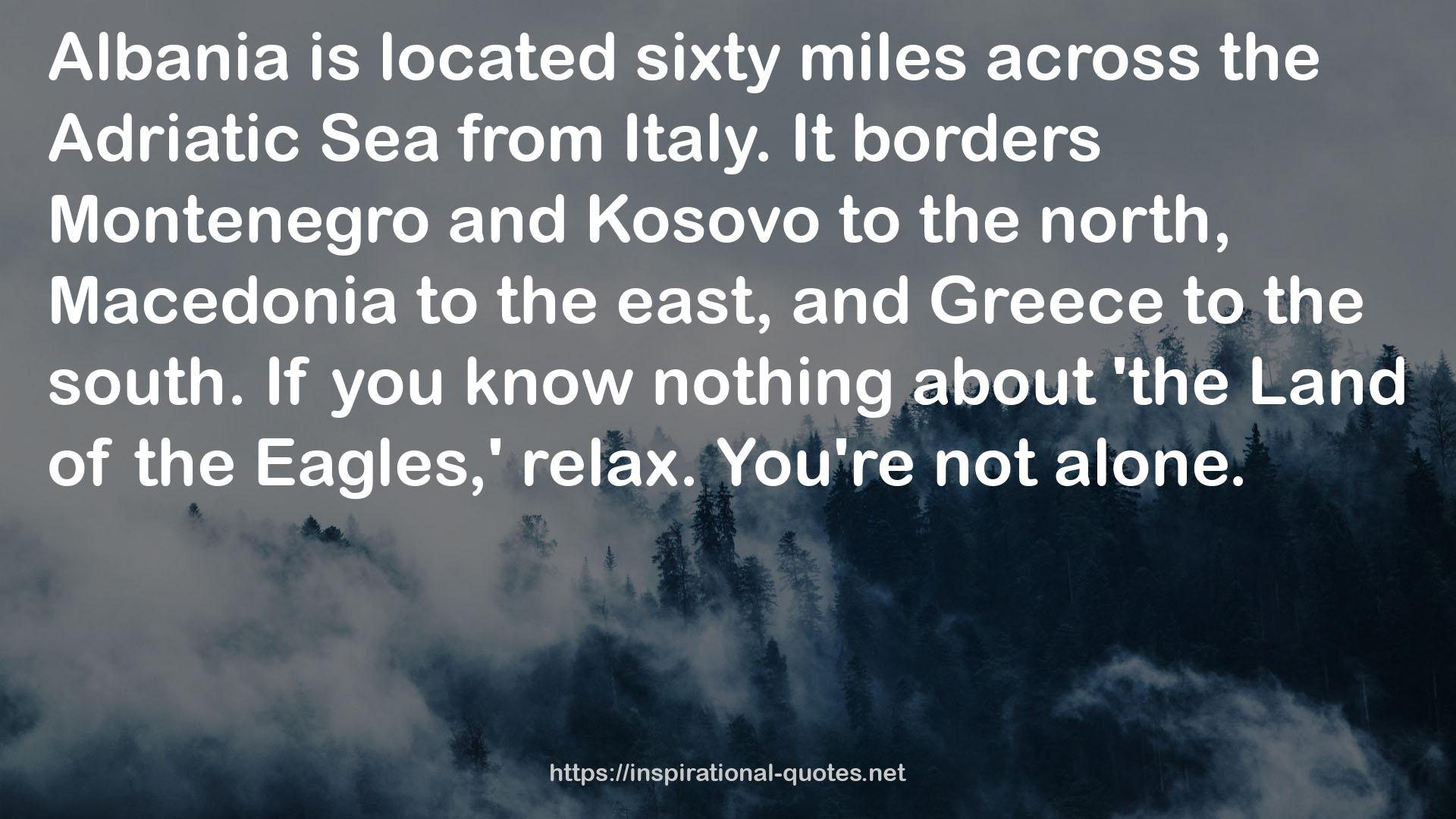 Adriatic  QUOTES