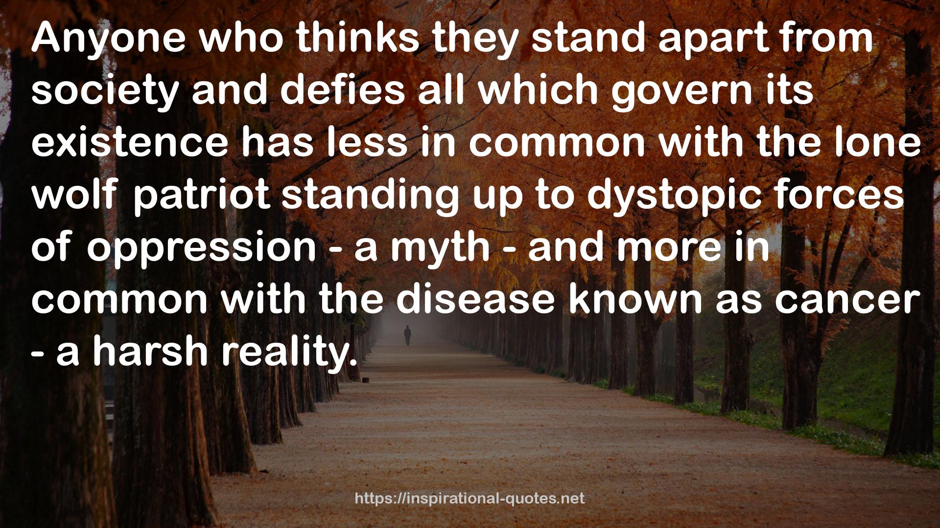 dystopic forces  QUOTES