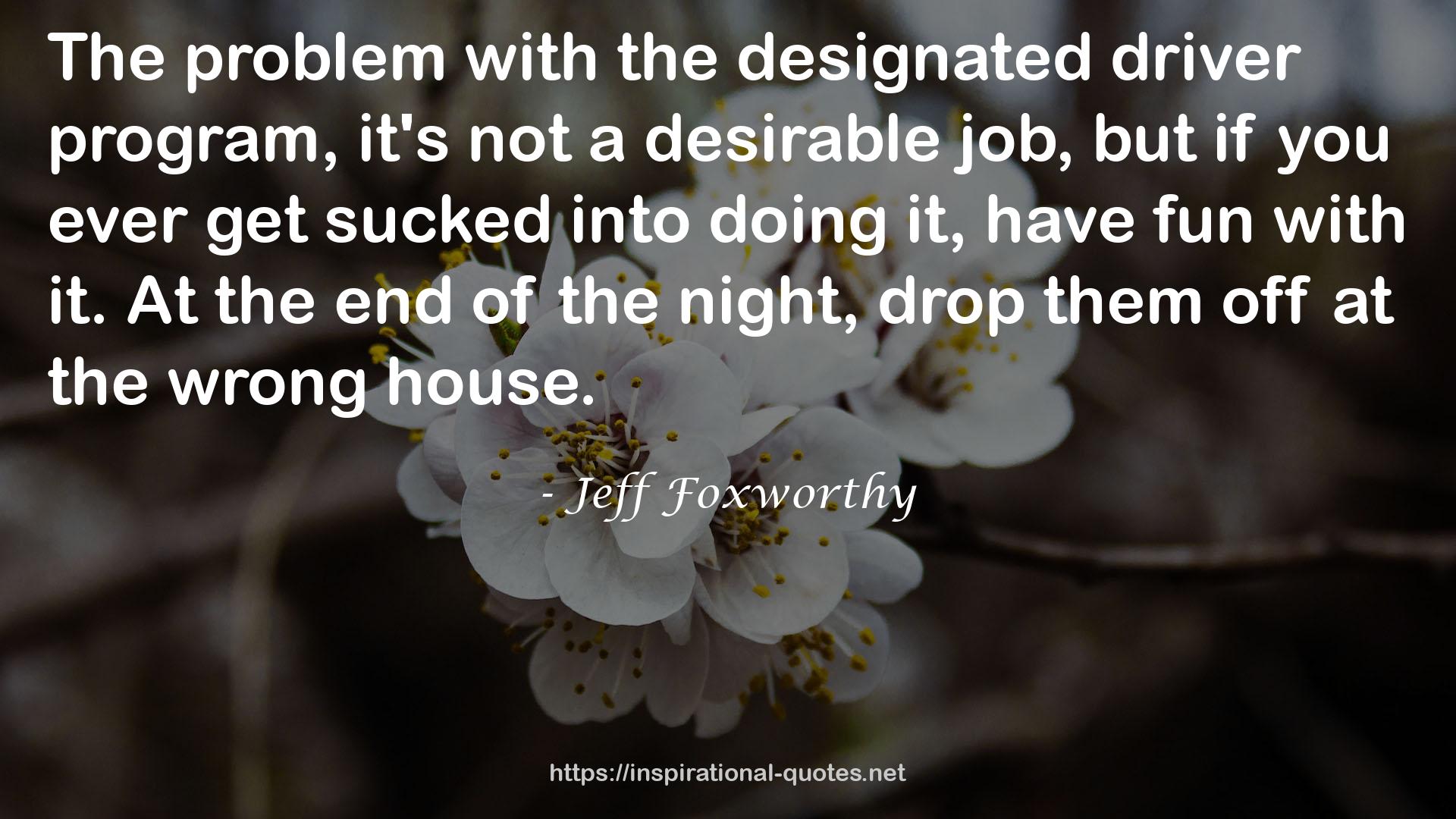 Jeff Foxworthy QUOTES