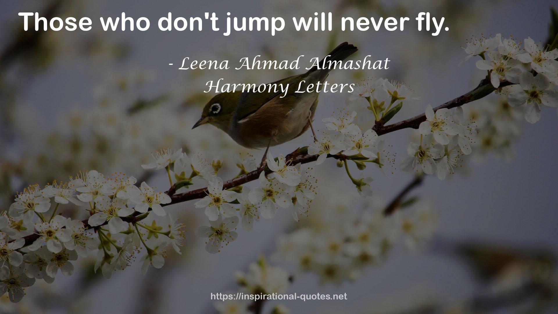 Leena Ahmad Almashat QUOTES