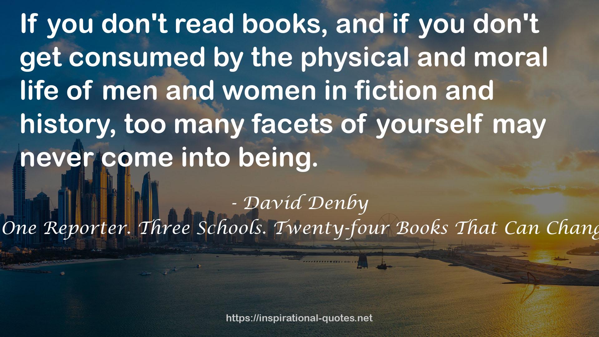 David Denby QUOTES