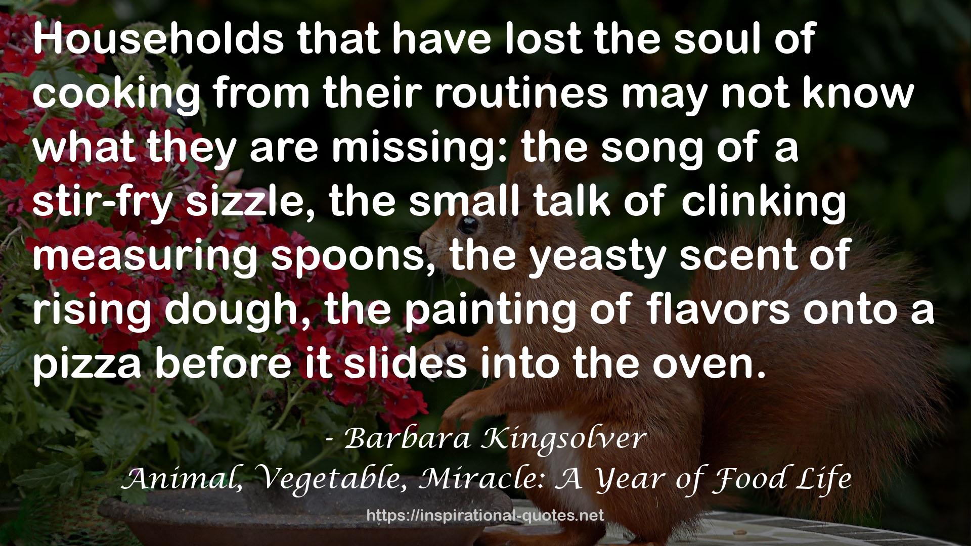 Barbara Kingsolver QUOTES