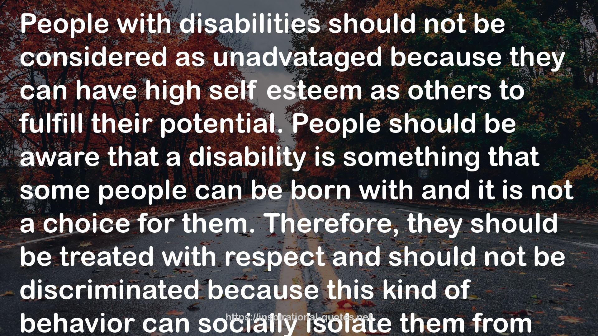 disability  QUOTES