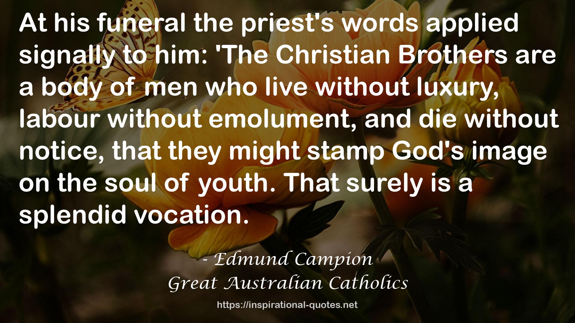 Great Australian Catholics QUOTES