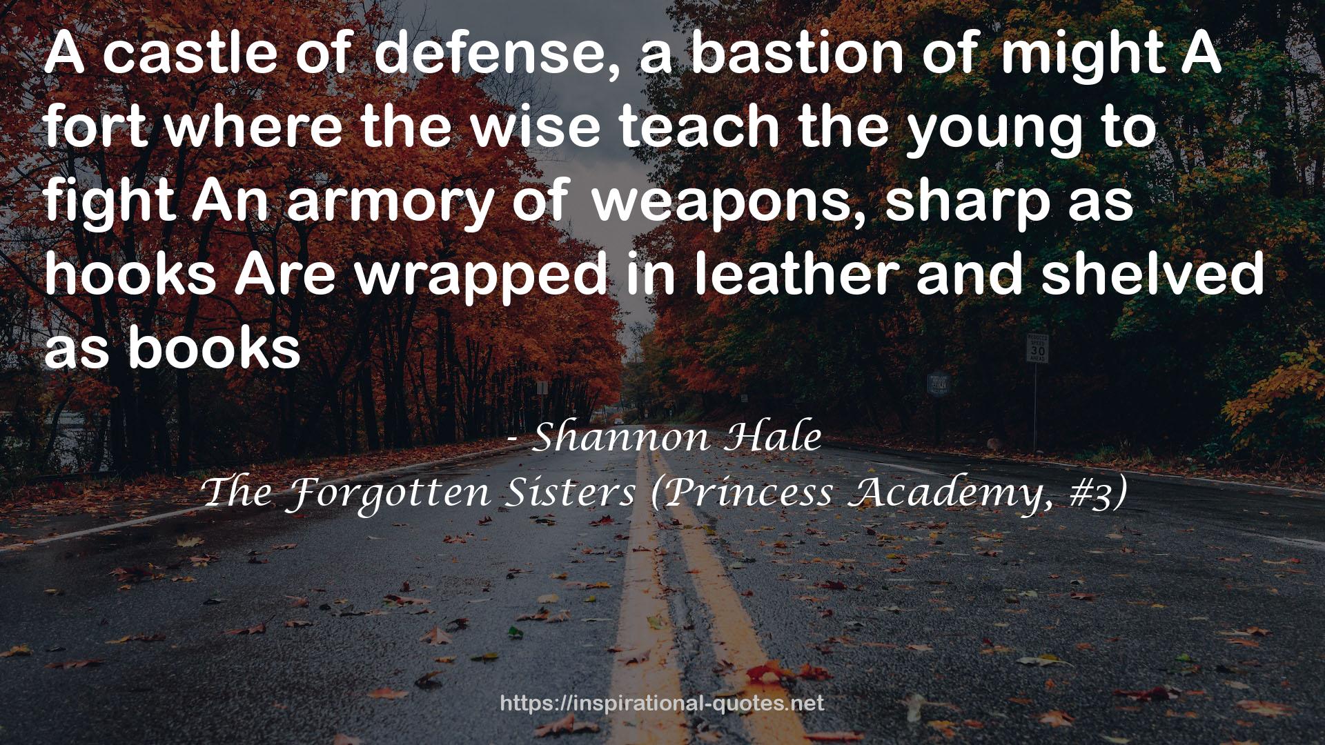 The Forgotten Sisters (Princess Academy, #3) QUOTES