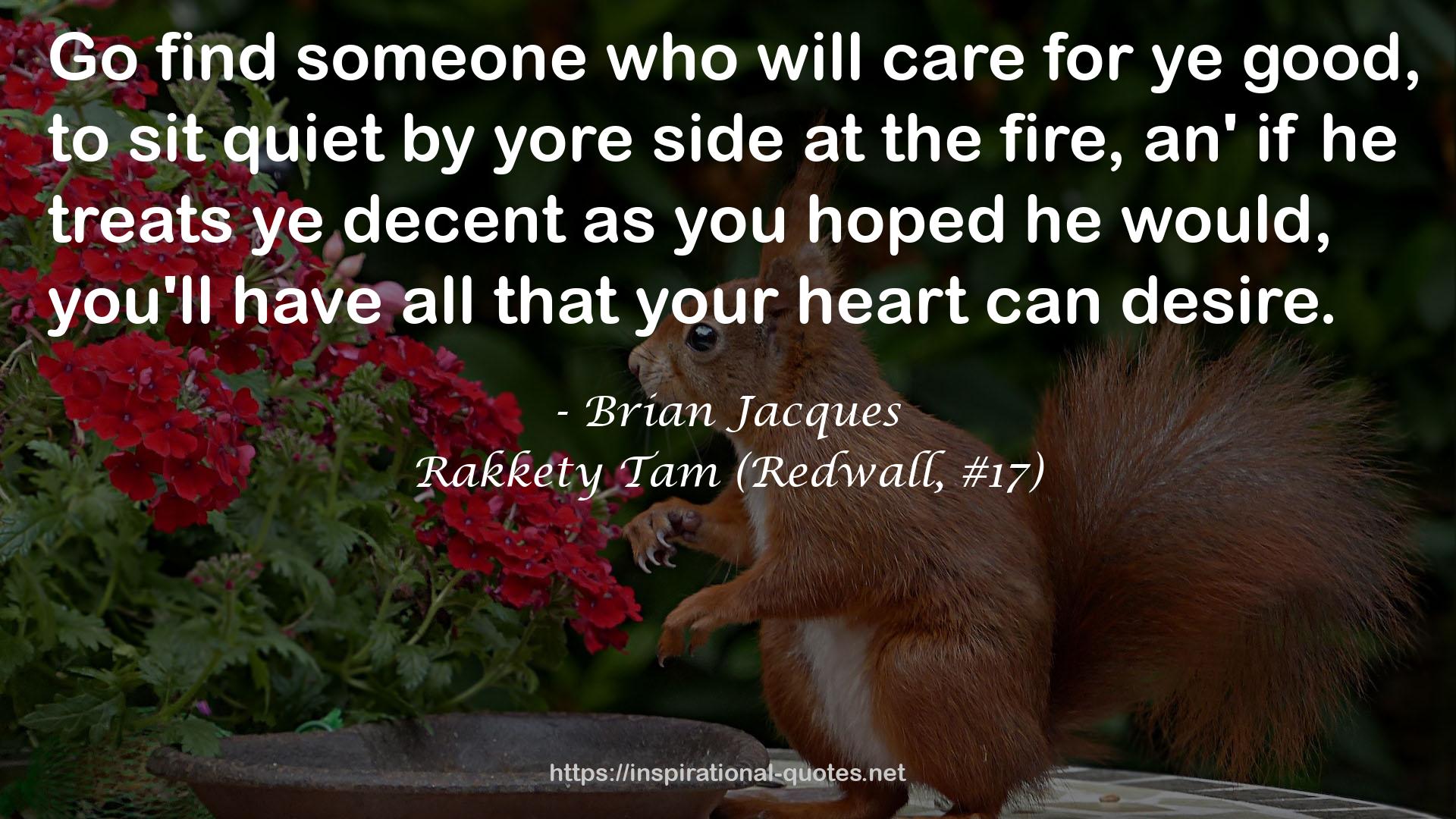 Rakkety Tam (Redwall, #17) QUOTES