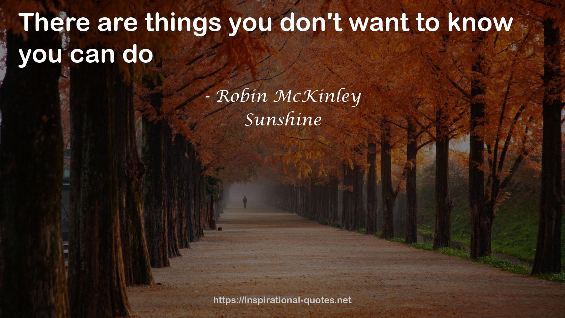 Robin McKinley QUOTES