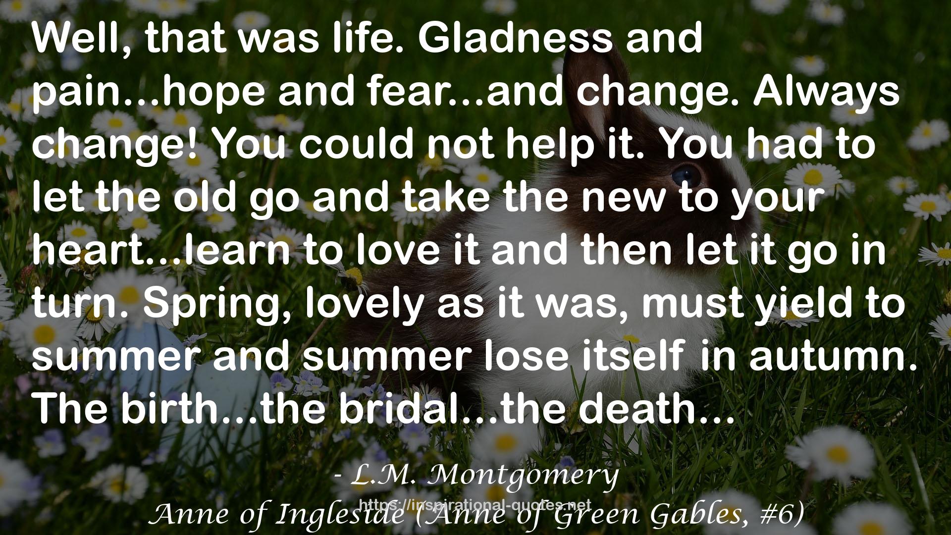 Anne of Ingleside (Anne of Green Gables, #6) QUOTES