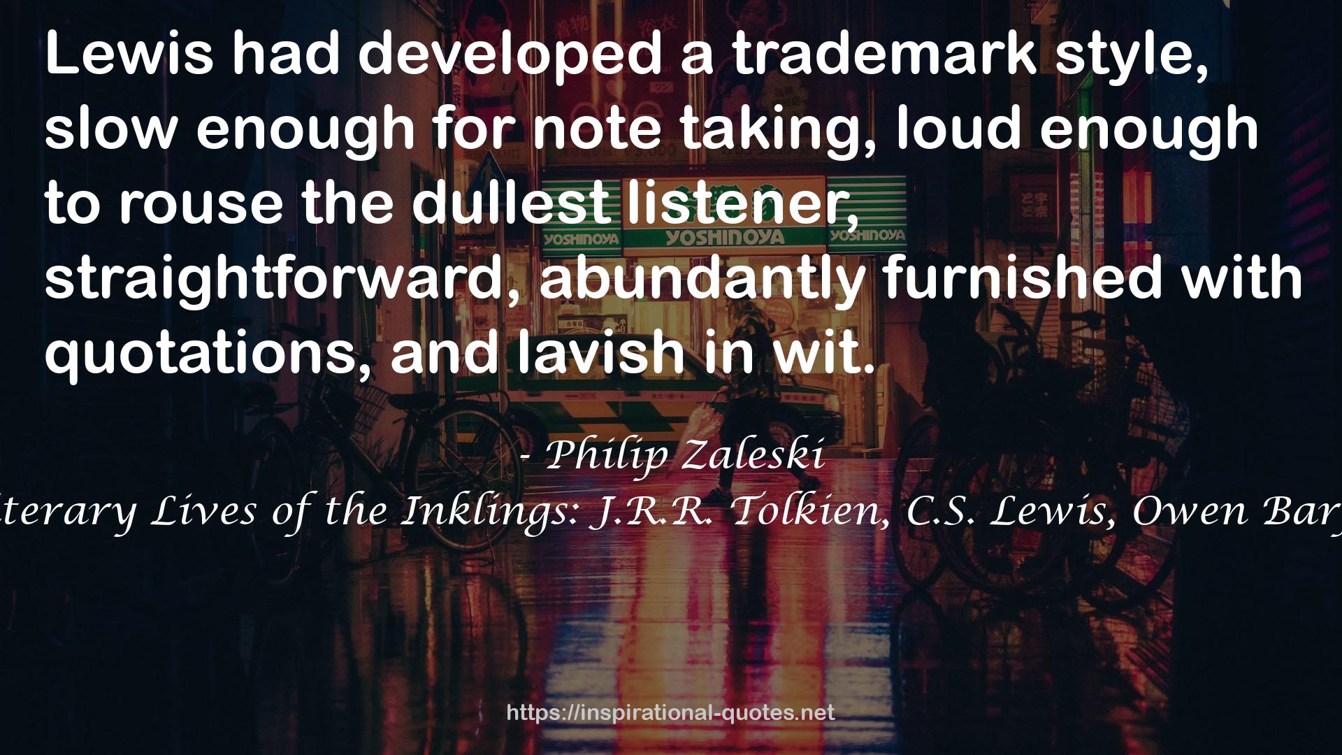 Philip Zaleski QUOTES