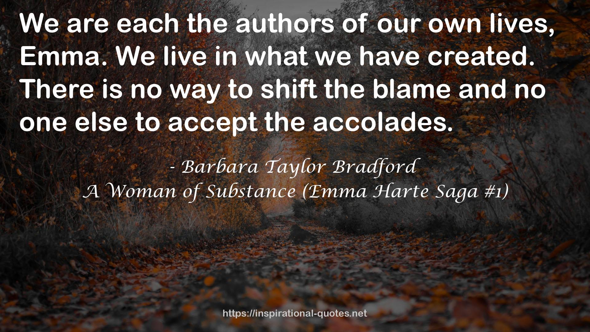 A Woman of Substance (Emma Harte Saga #1) QUOTES