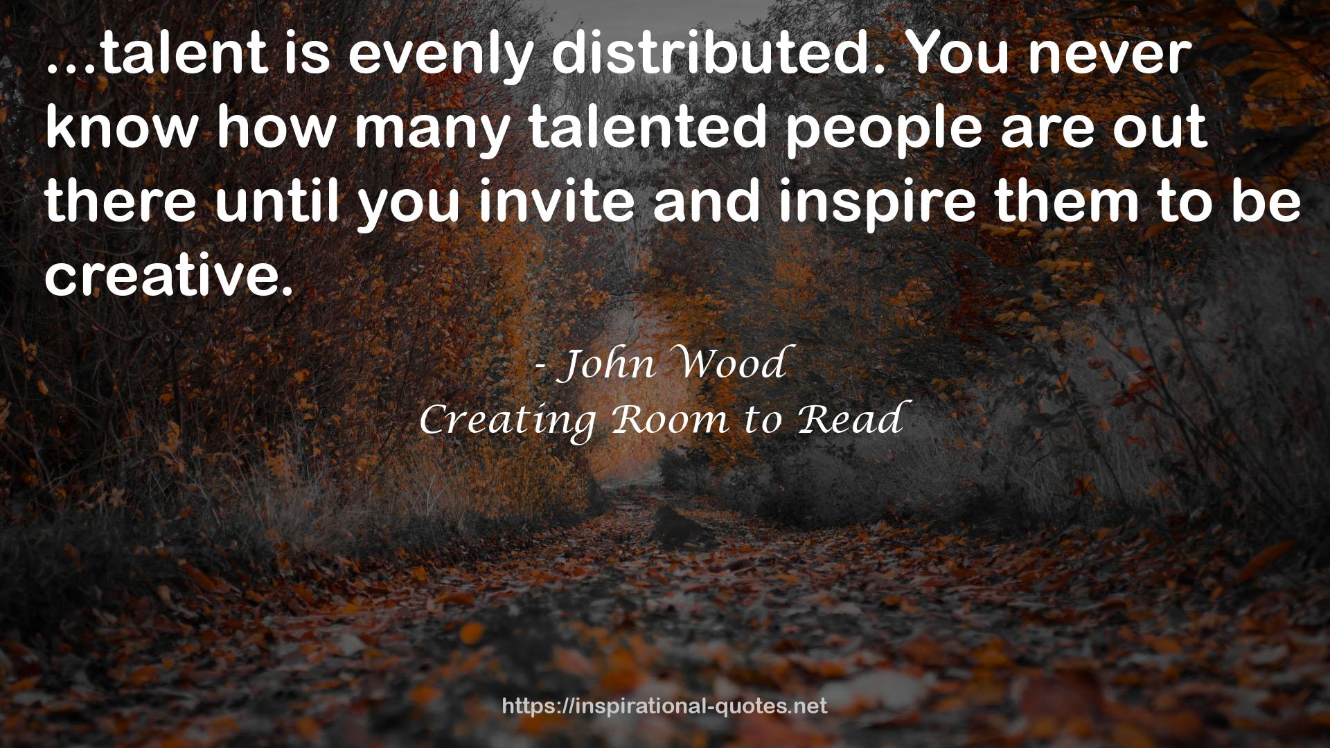 John Wood QUOTES