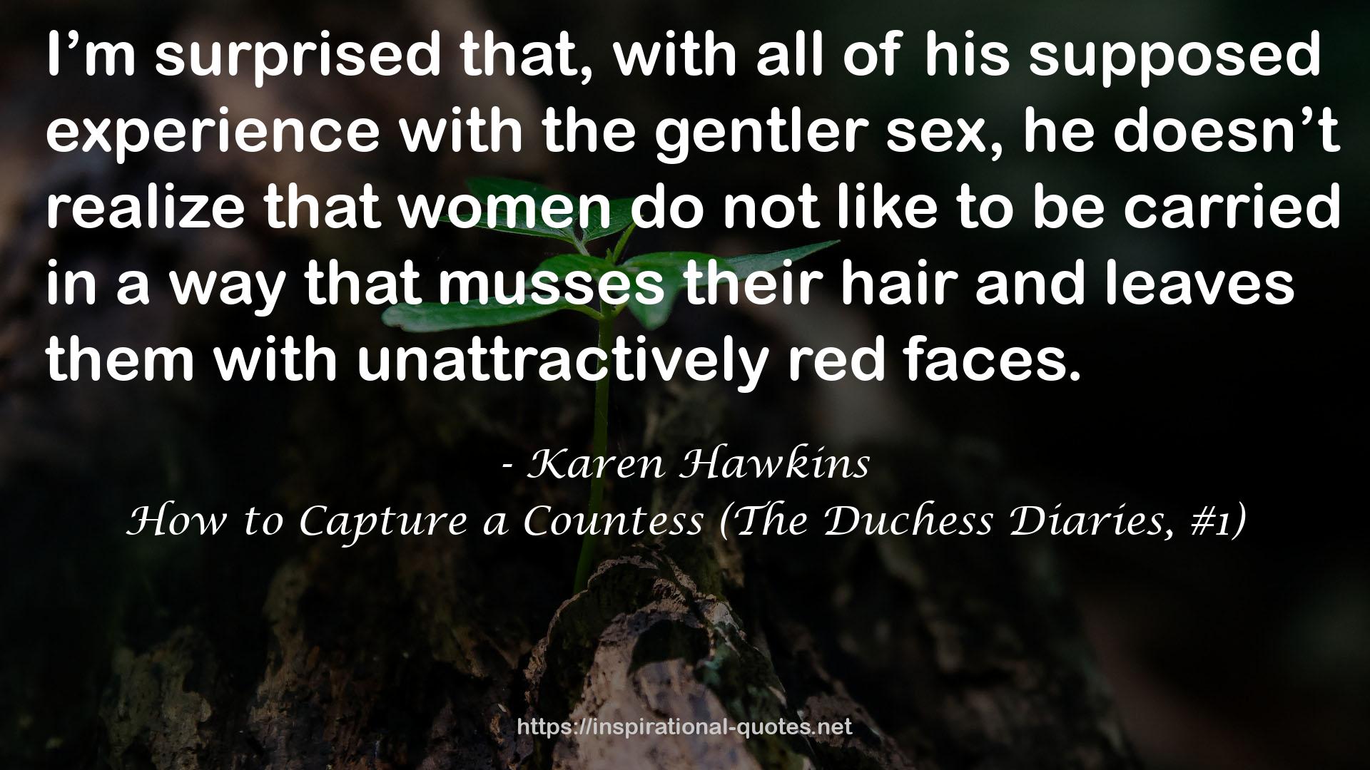 Karen Hawkins QUOTES