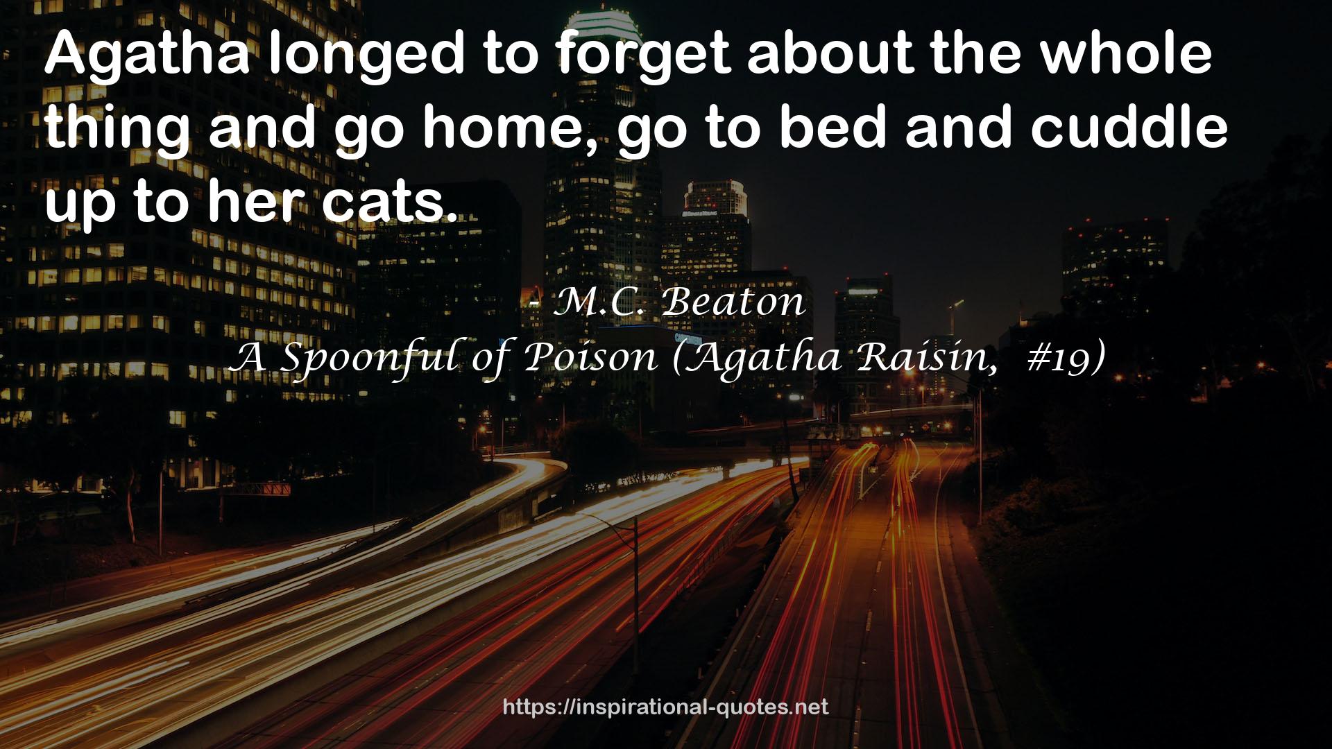 M.C. Beaton QUOTES