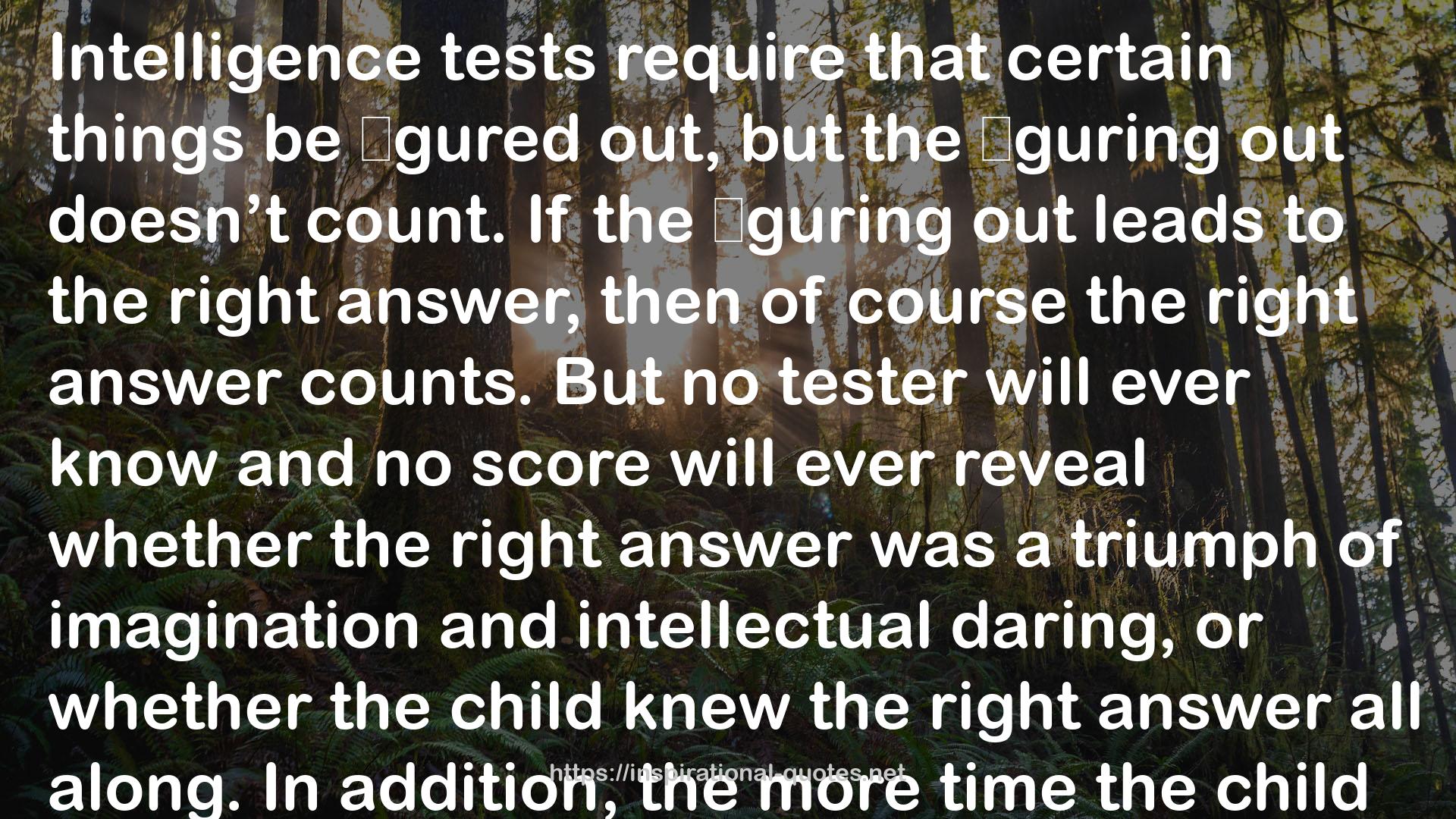 tester  QUOTES