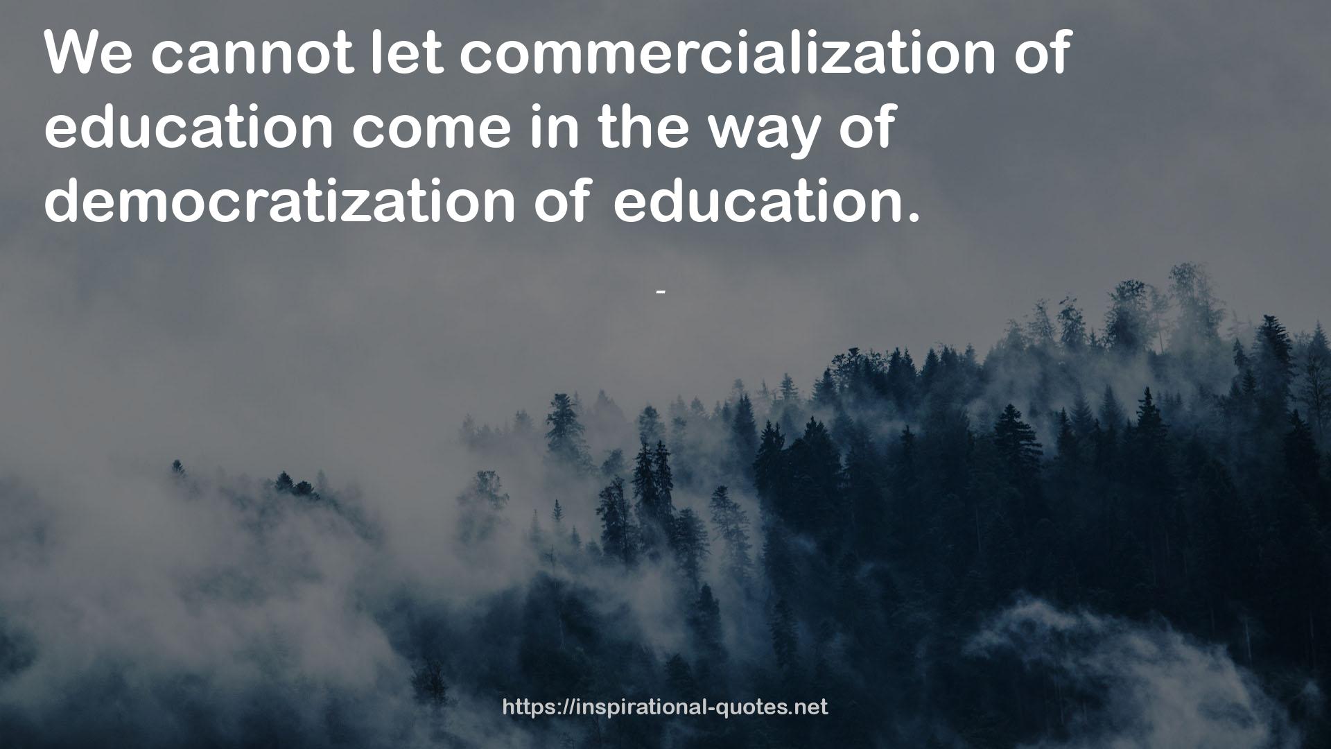 democratization  QUOTES