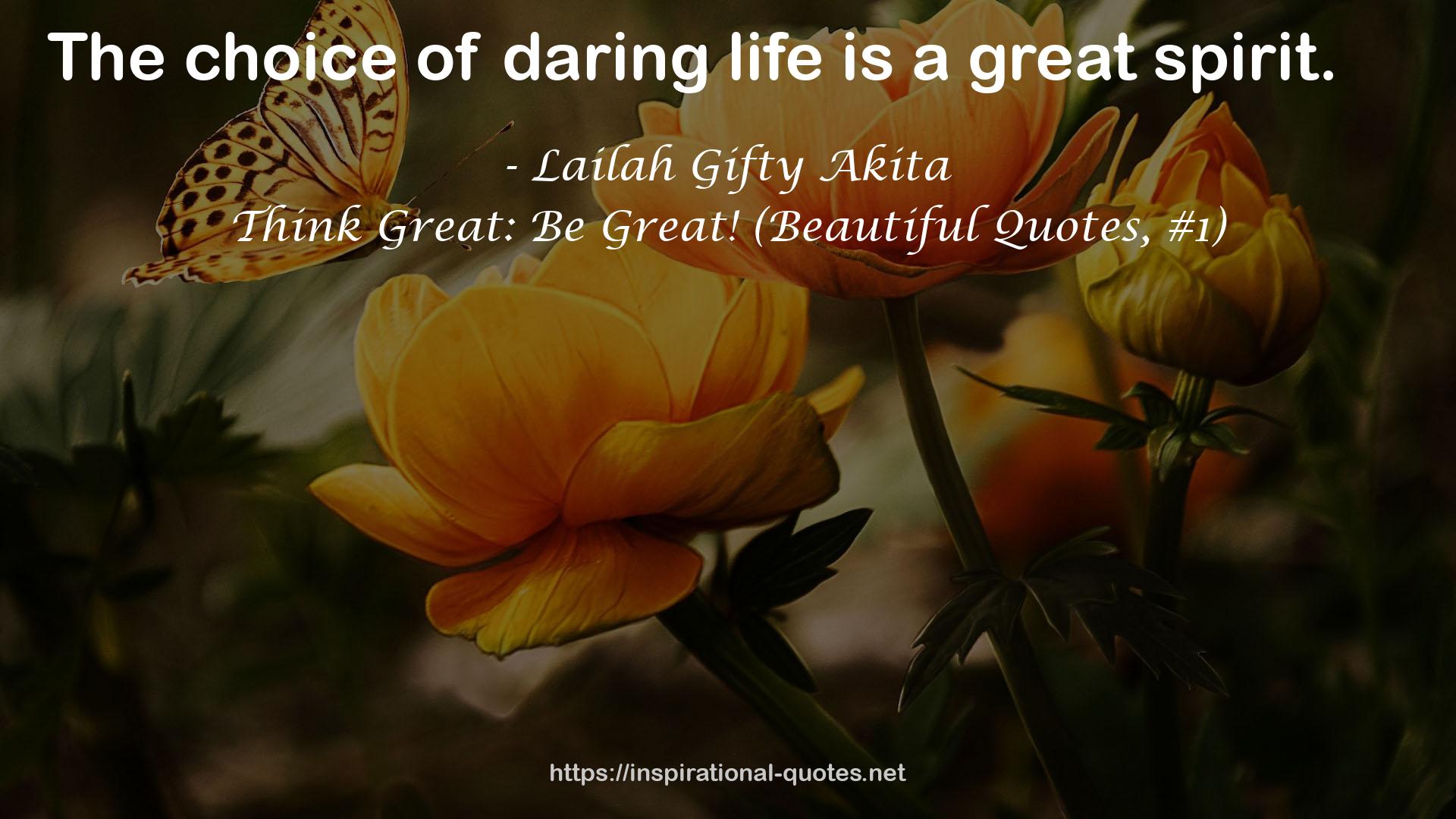 daring life  QUOTES