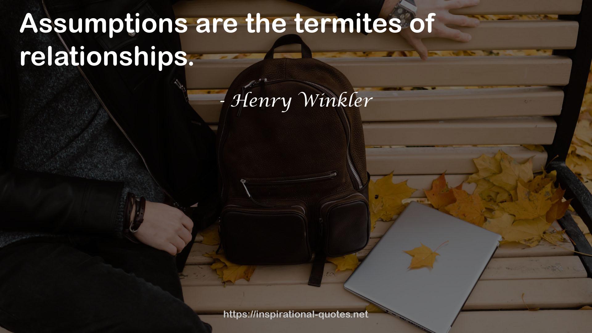 Henry Winkler QUOTES