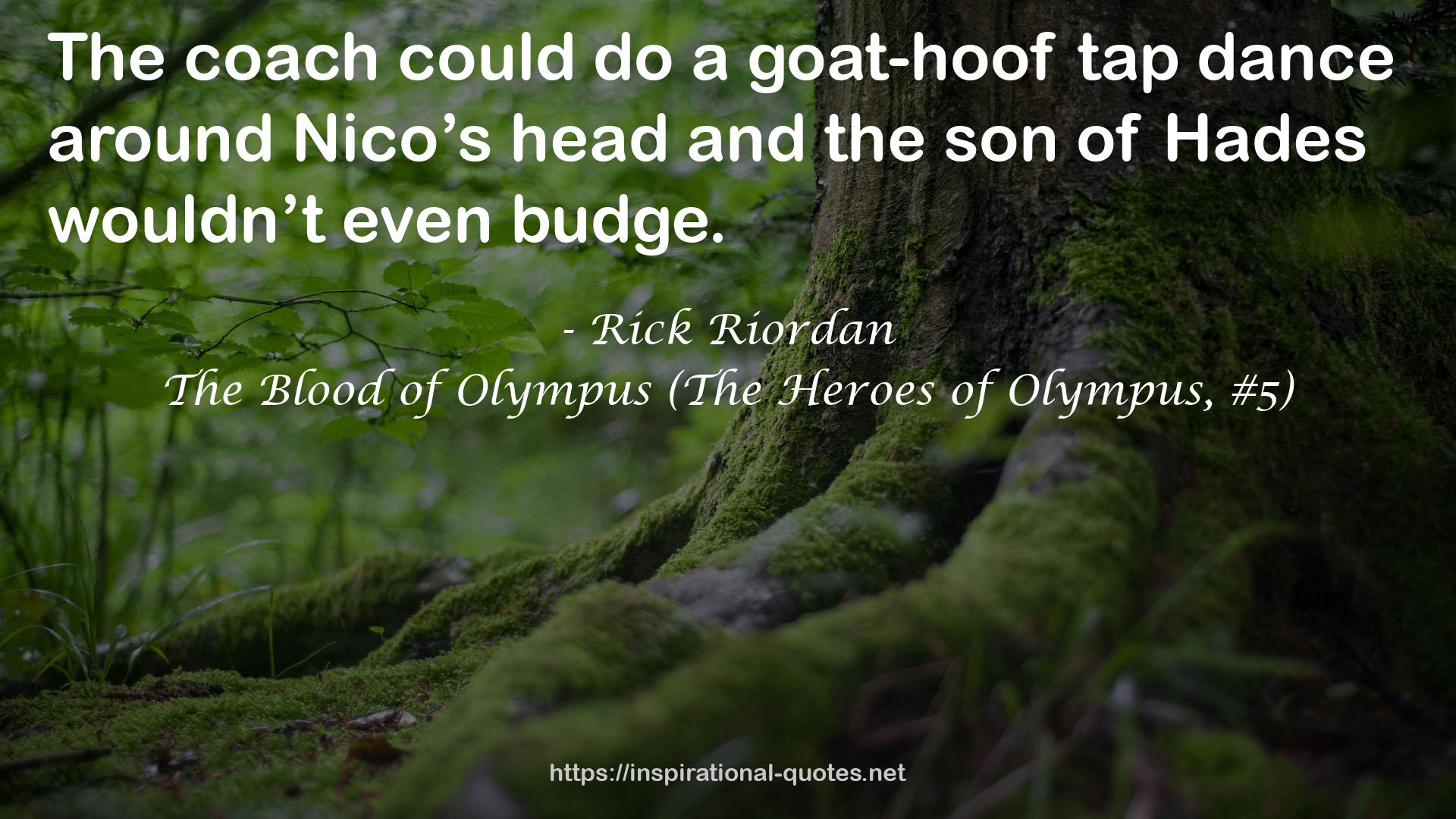 The Blood of Olympus (The Heroes of Olympus, #5) QUOTES