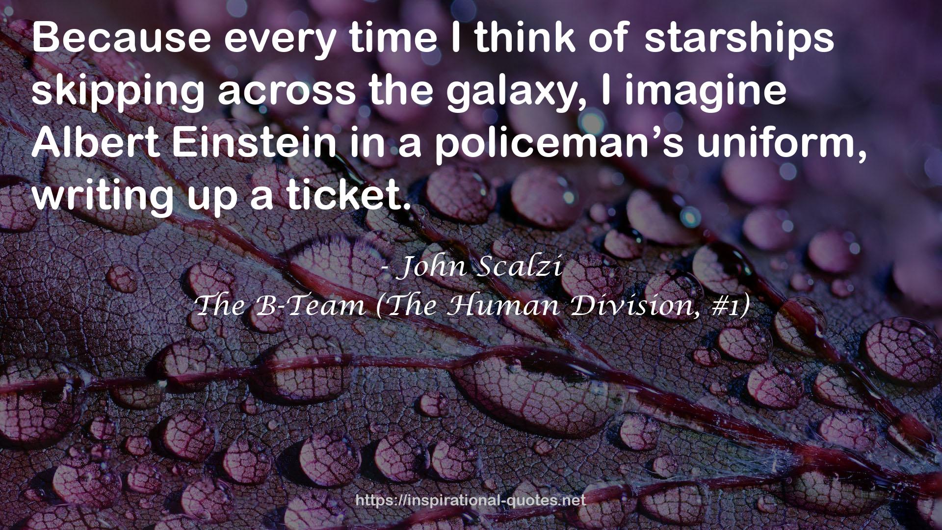 The B-Team (The Human Division, #1) QUOTES