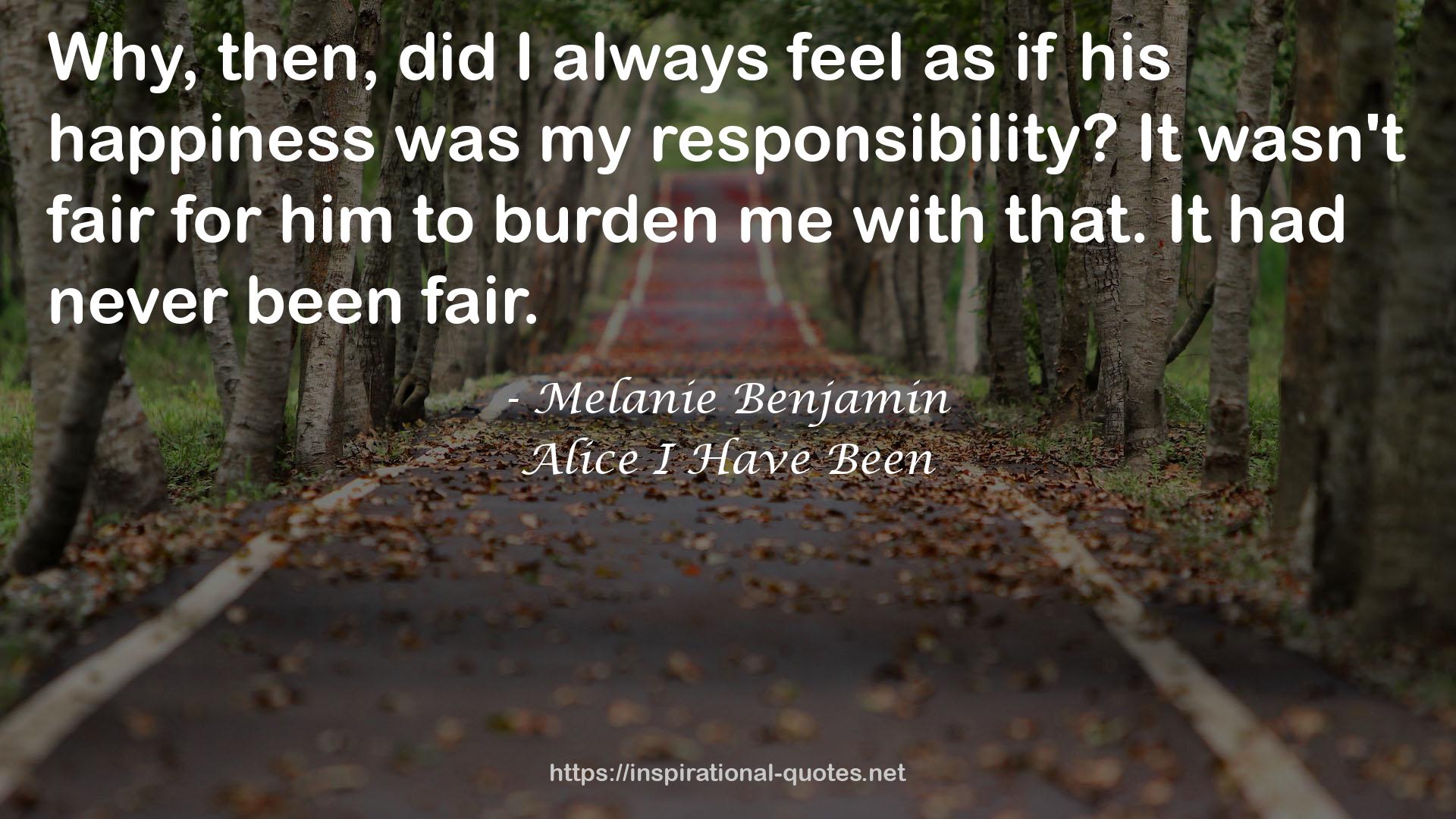 Melanie Benjamin QUOTES