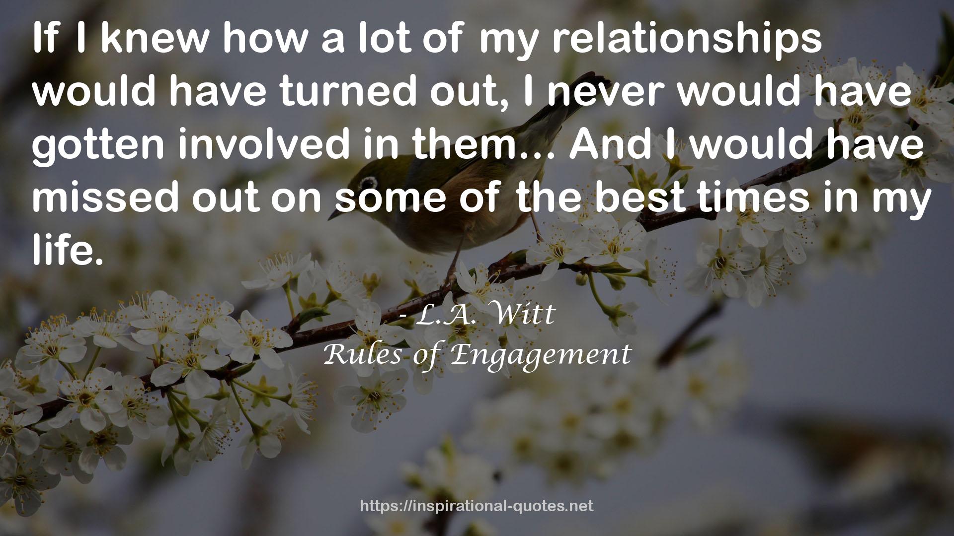 Rules of Engagement QUOTES