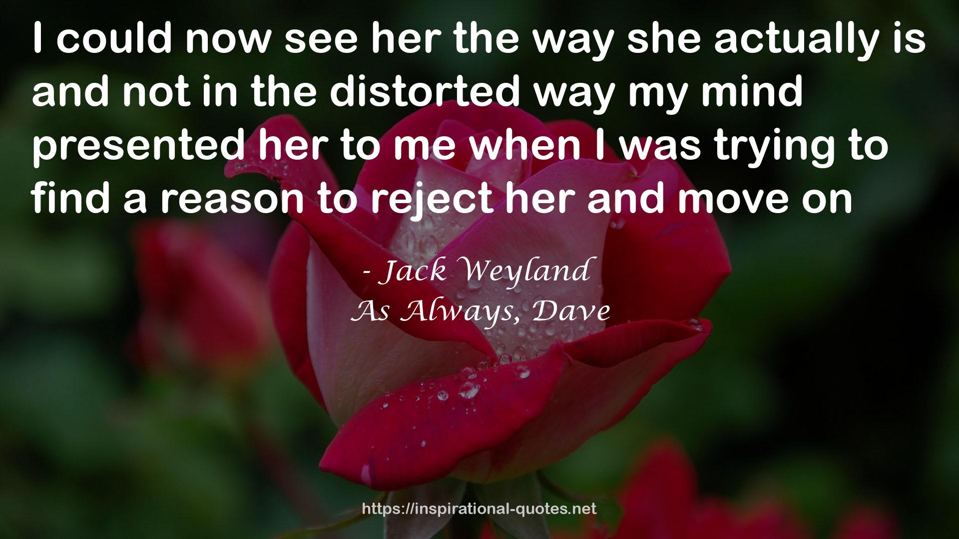 Jack Weyland QUOTES