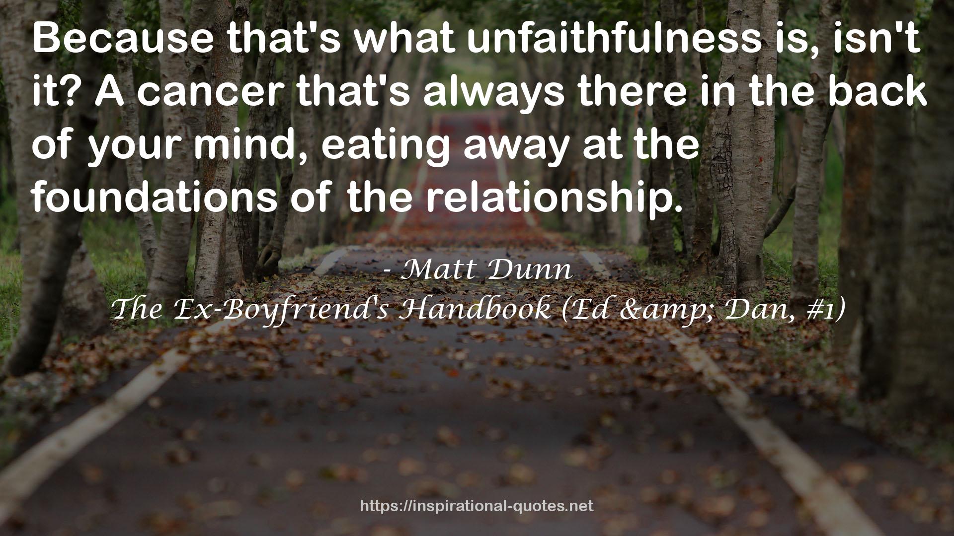 unfaithfulness  QUOTES