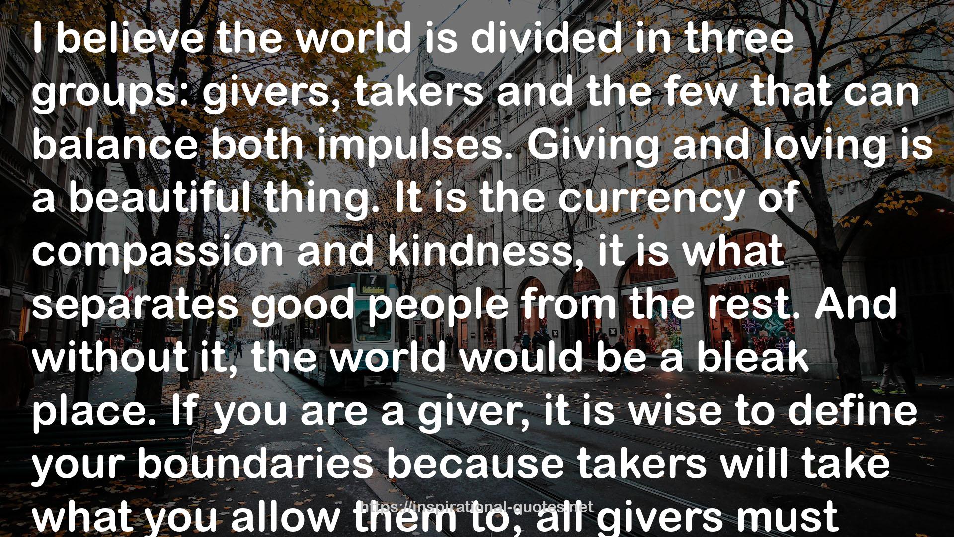 givers  QUOTES