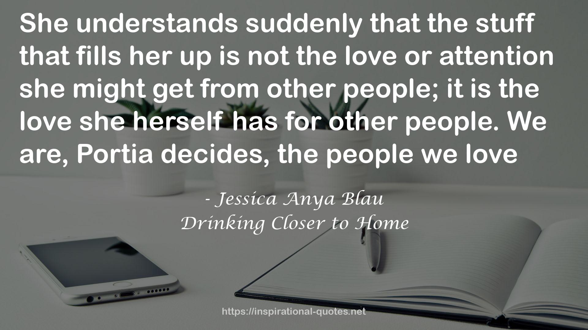 Jessica Anya Blau QUOTES