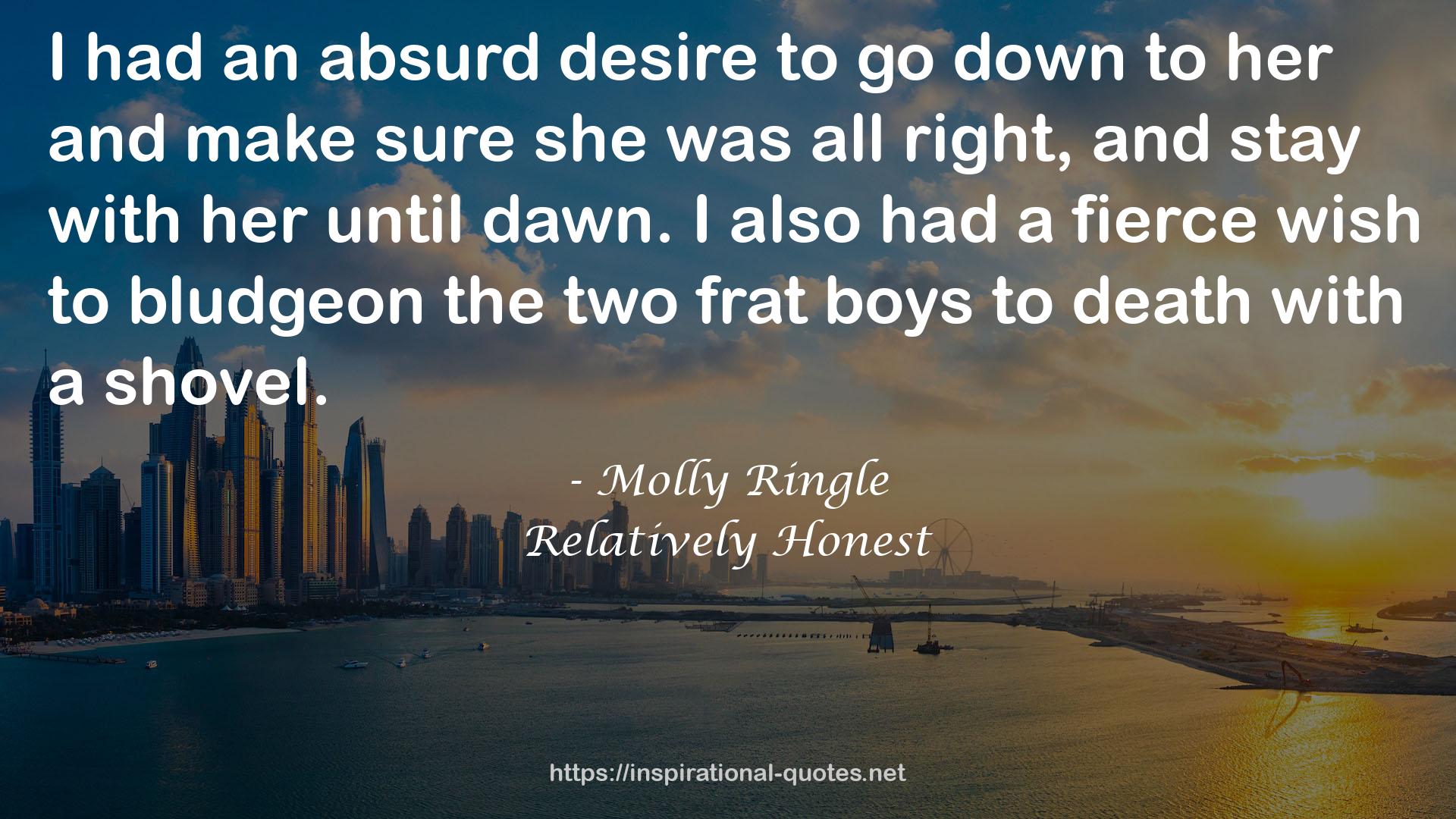 an absurd desire  QUOTES