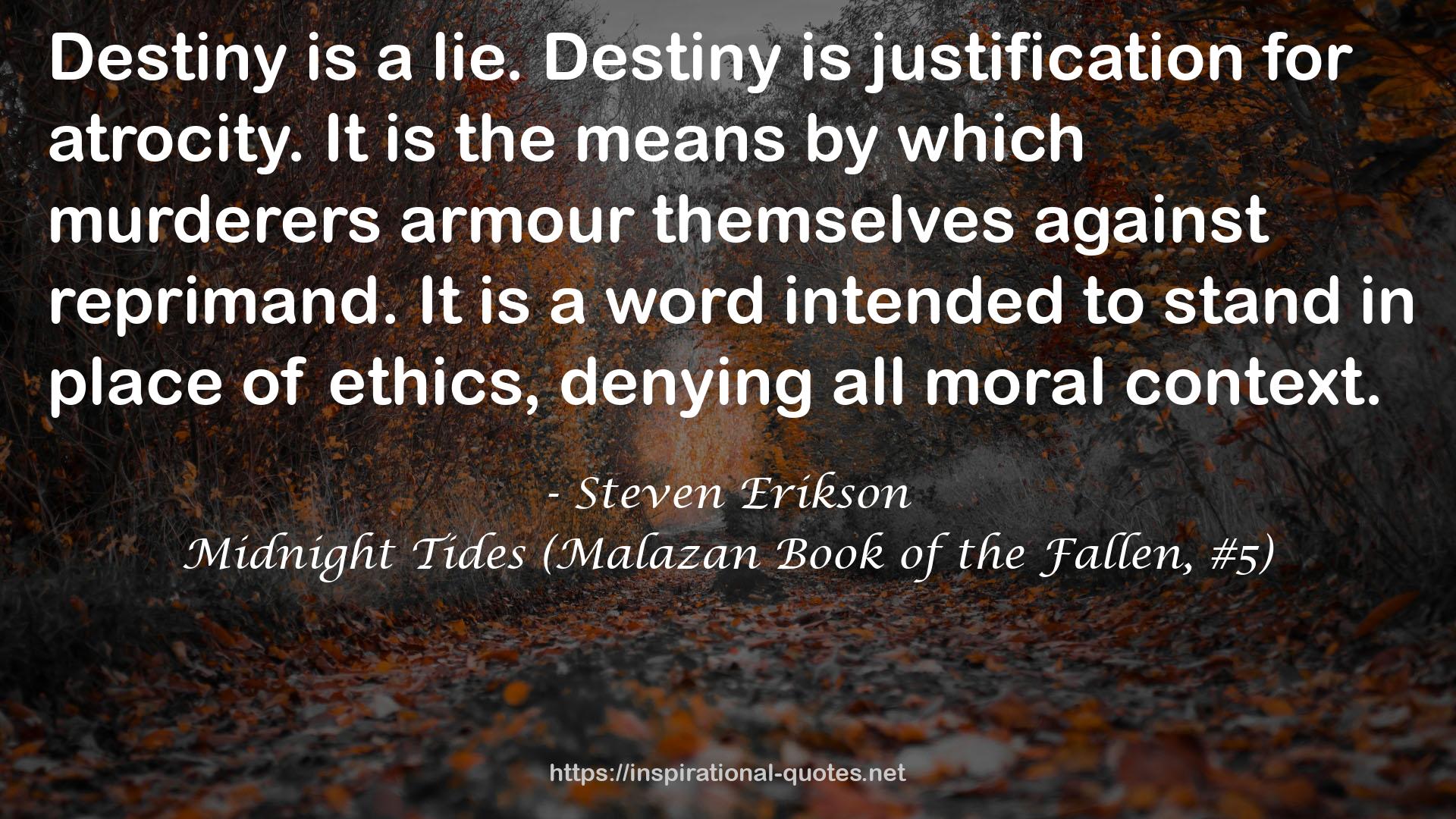 Steven Erikson QUOTES