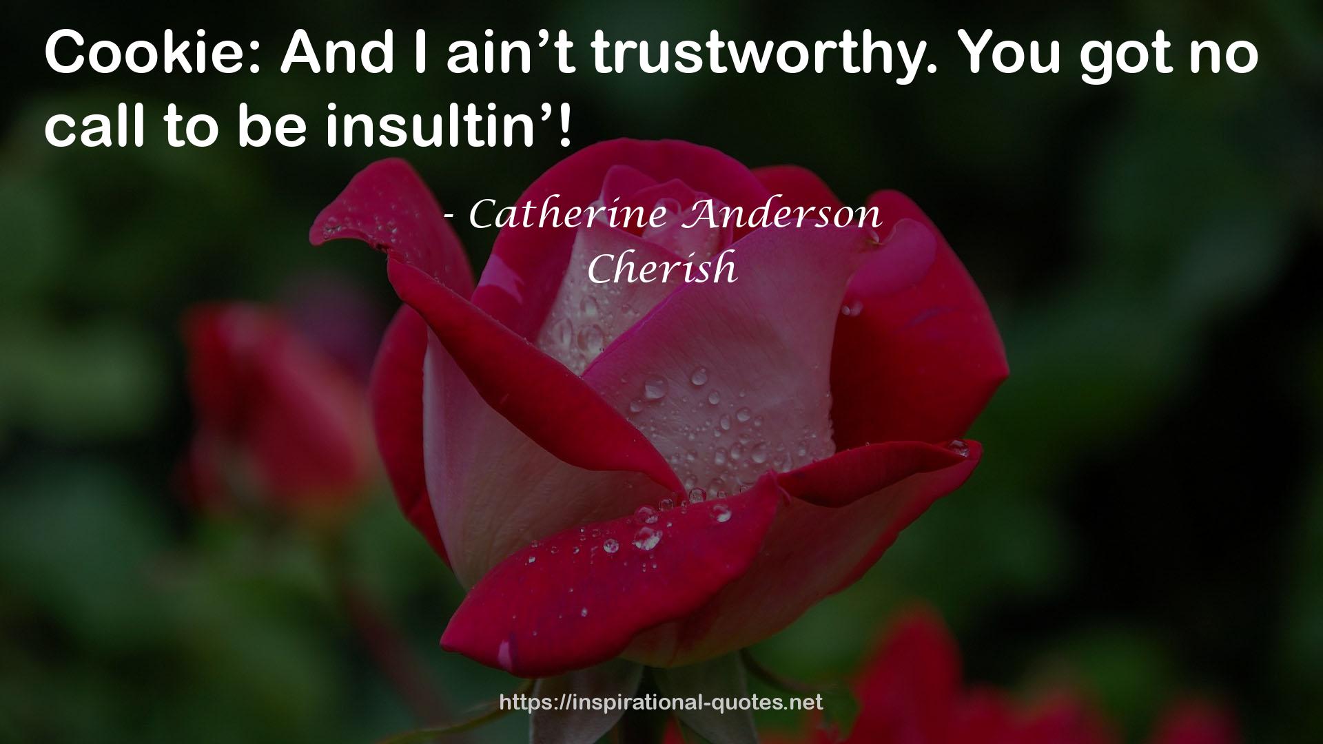 Catherine Anderson QUOTES