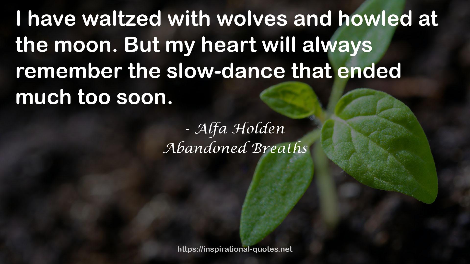 howled  QUOTES
