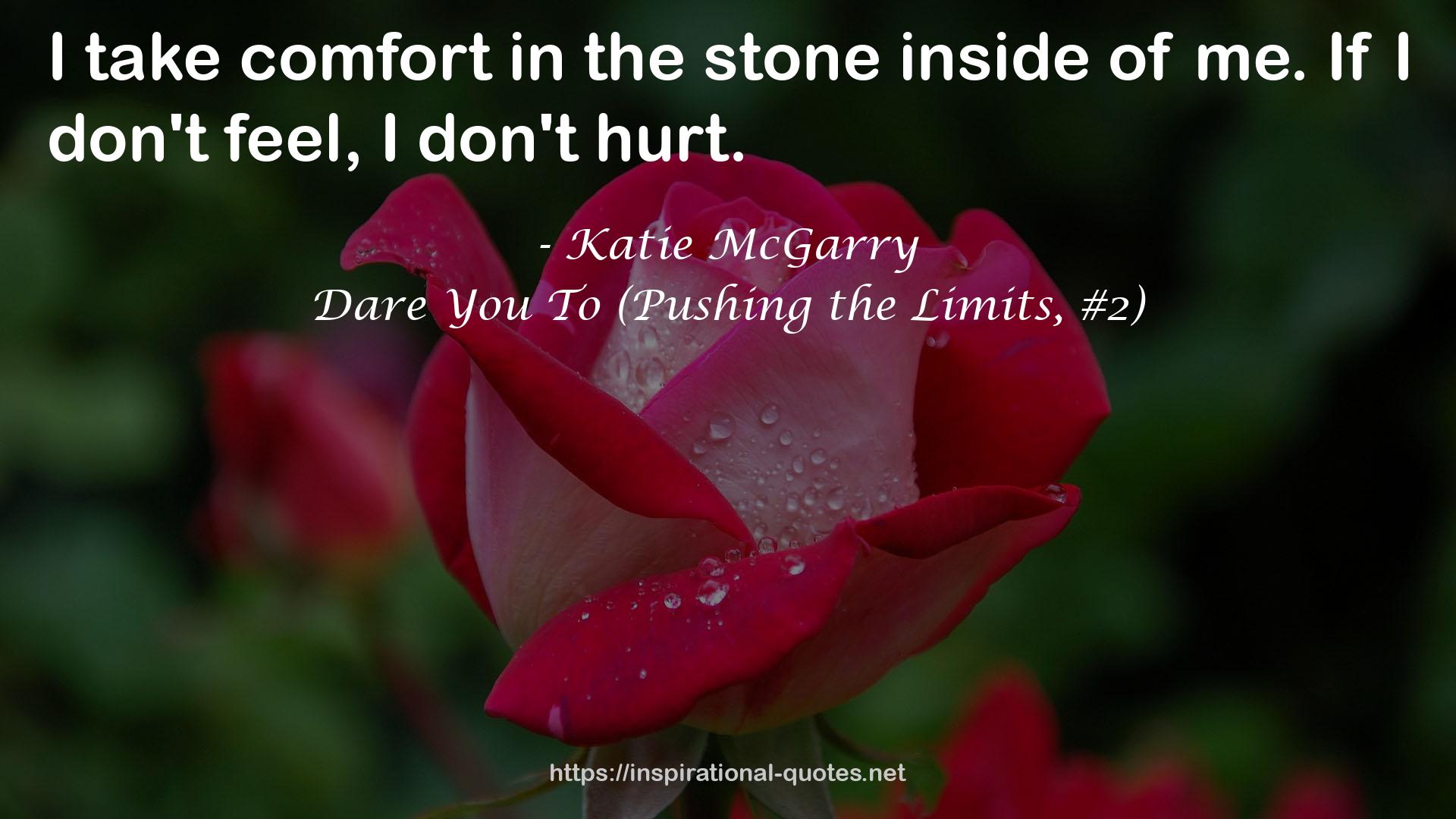 Dare You To (Pushing the Limits, #2) QUOTES