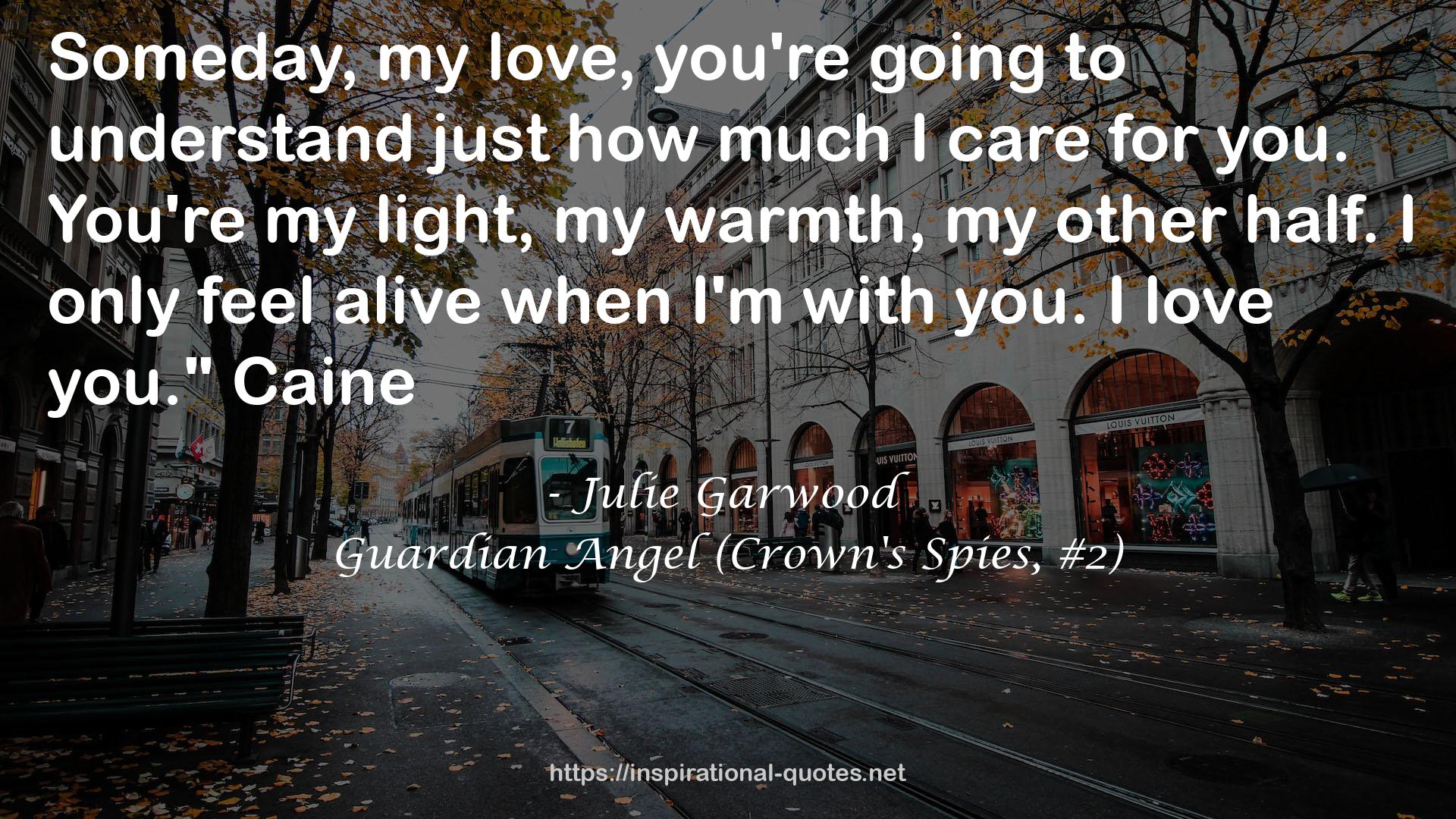 Guardian Angel (Crown's Spies, #2) QUOTES