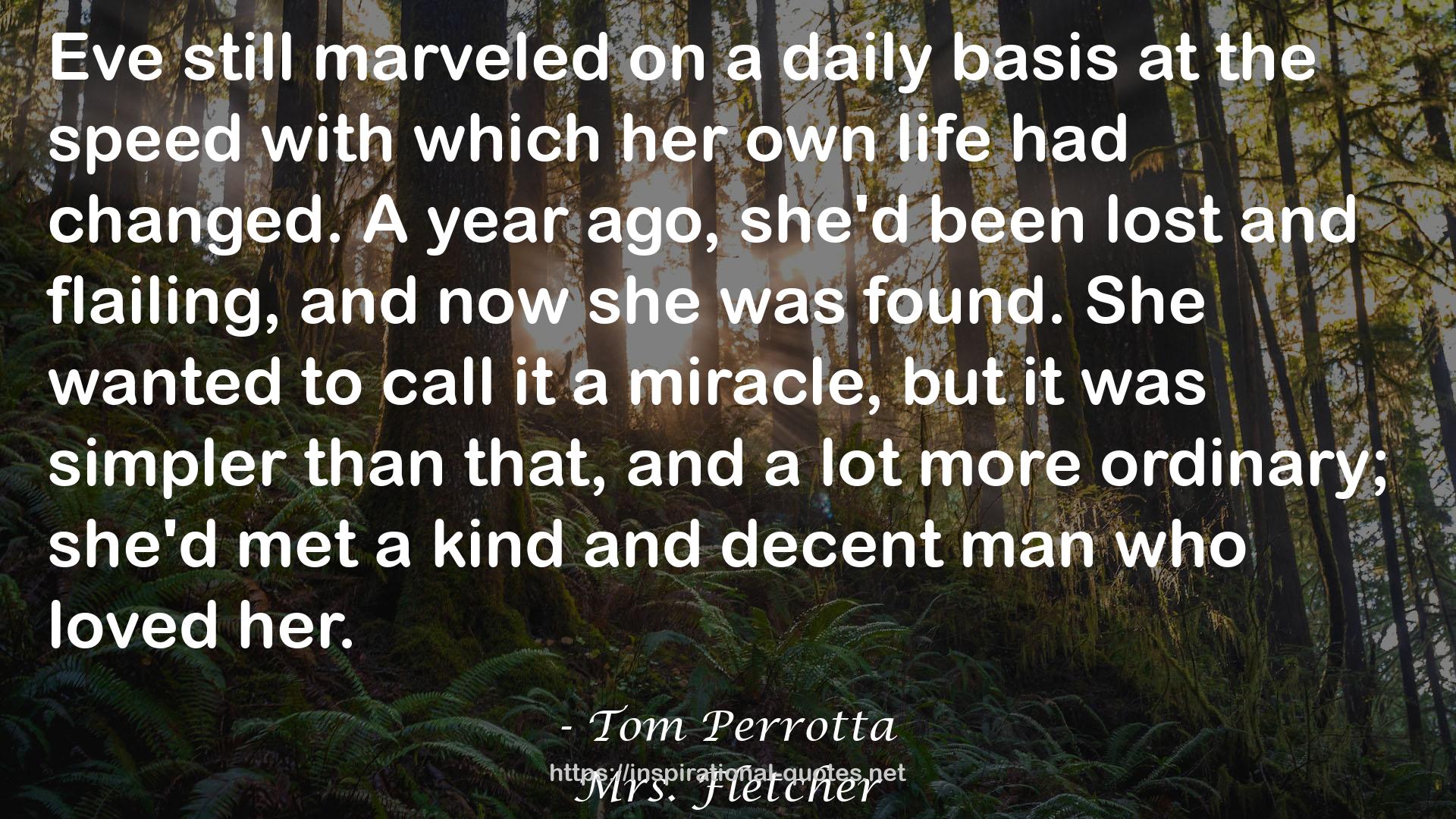 Tom Perrotta QUOTES