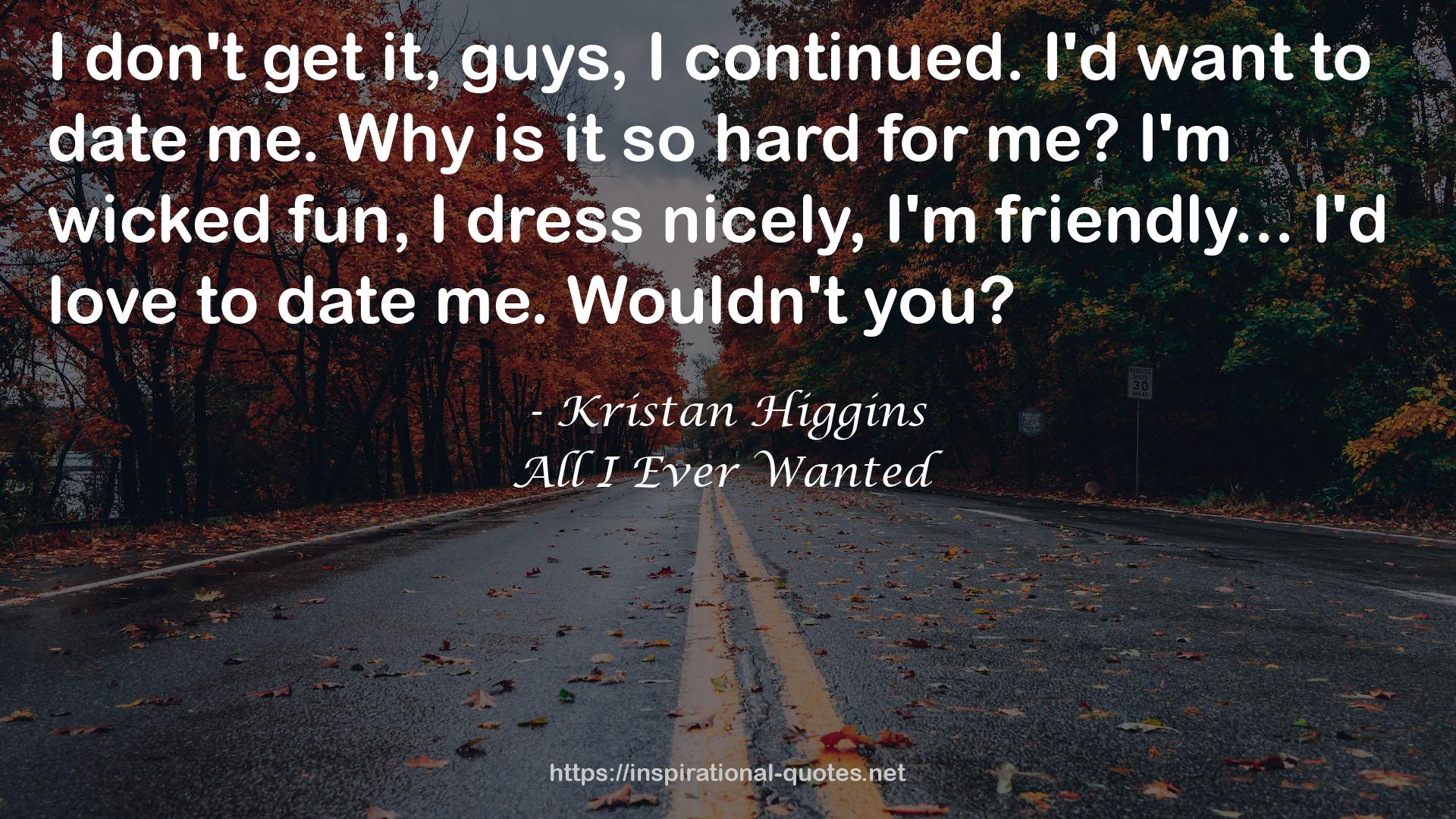 Kristan Higgins QUOTES