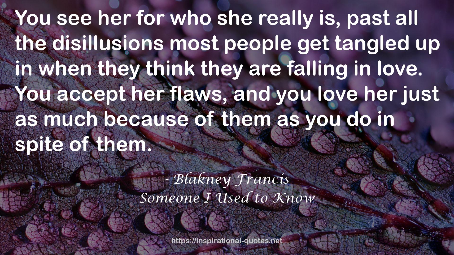 Blakney Francis QUOTES